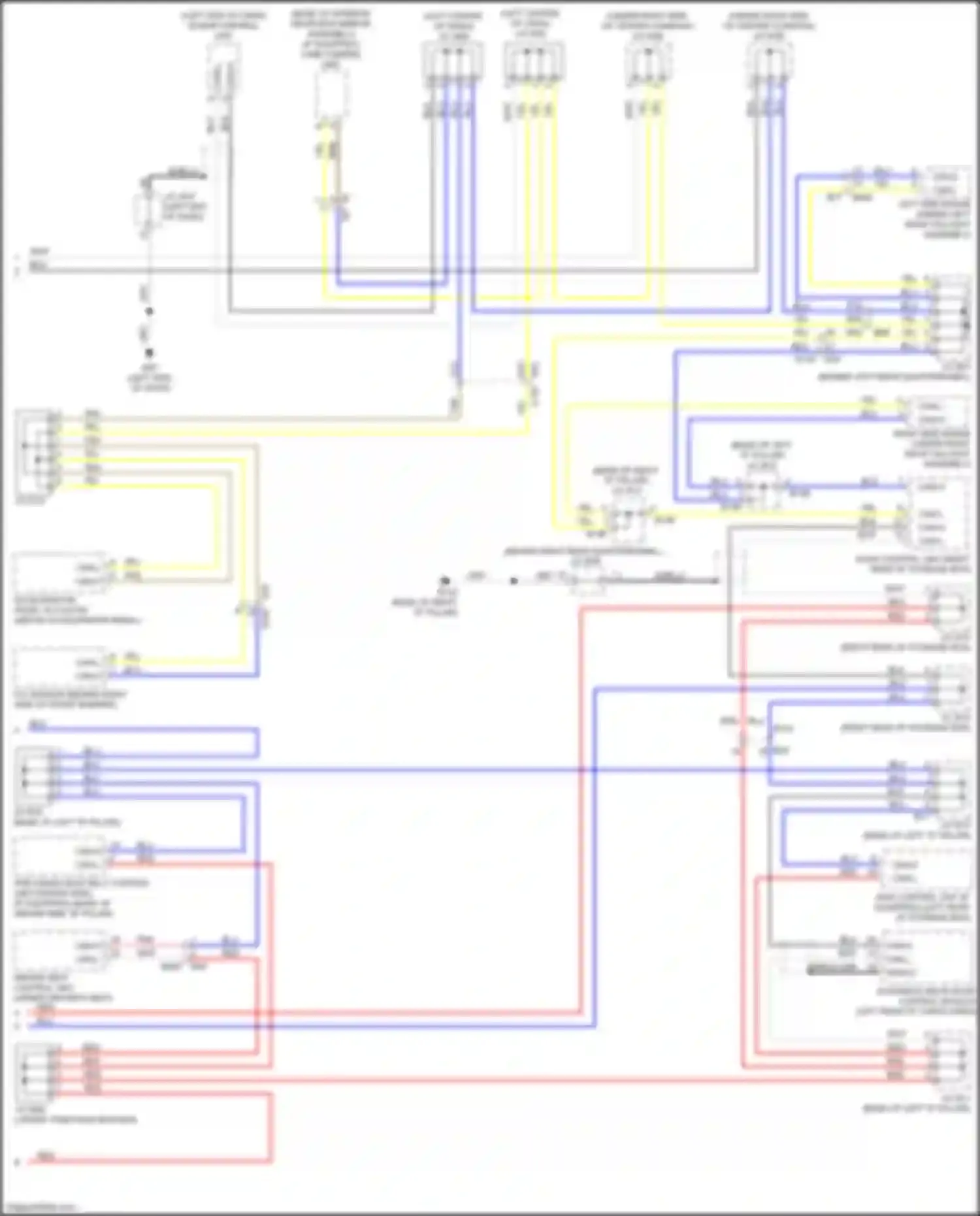 QX60 Infiniti I (2013-2016): Computer data lines circuit, hybrid w/ memory w/ icc (4 of 4)