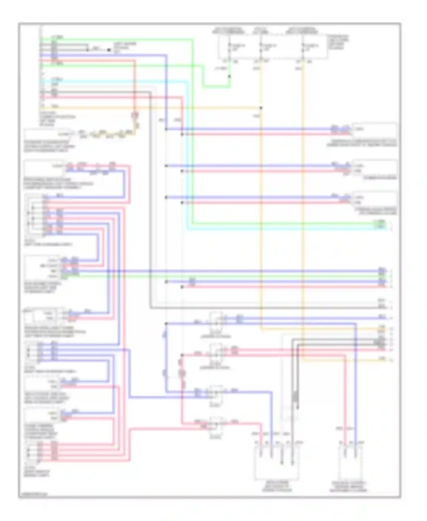 QX60 Infiniti I (2013-2016): Computer data lines circuit, hybrid with memory with icc (1 of 4)
