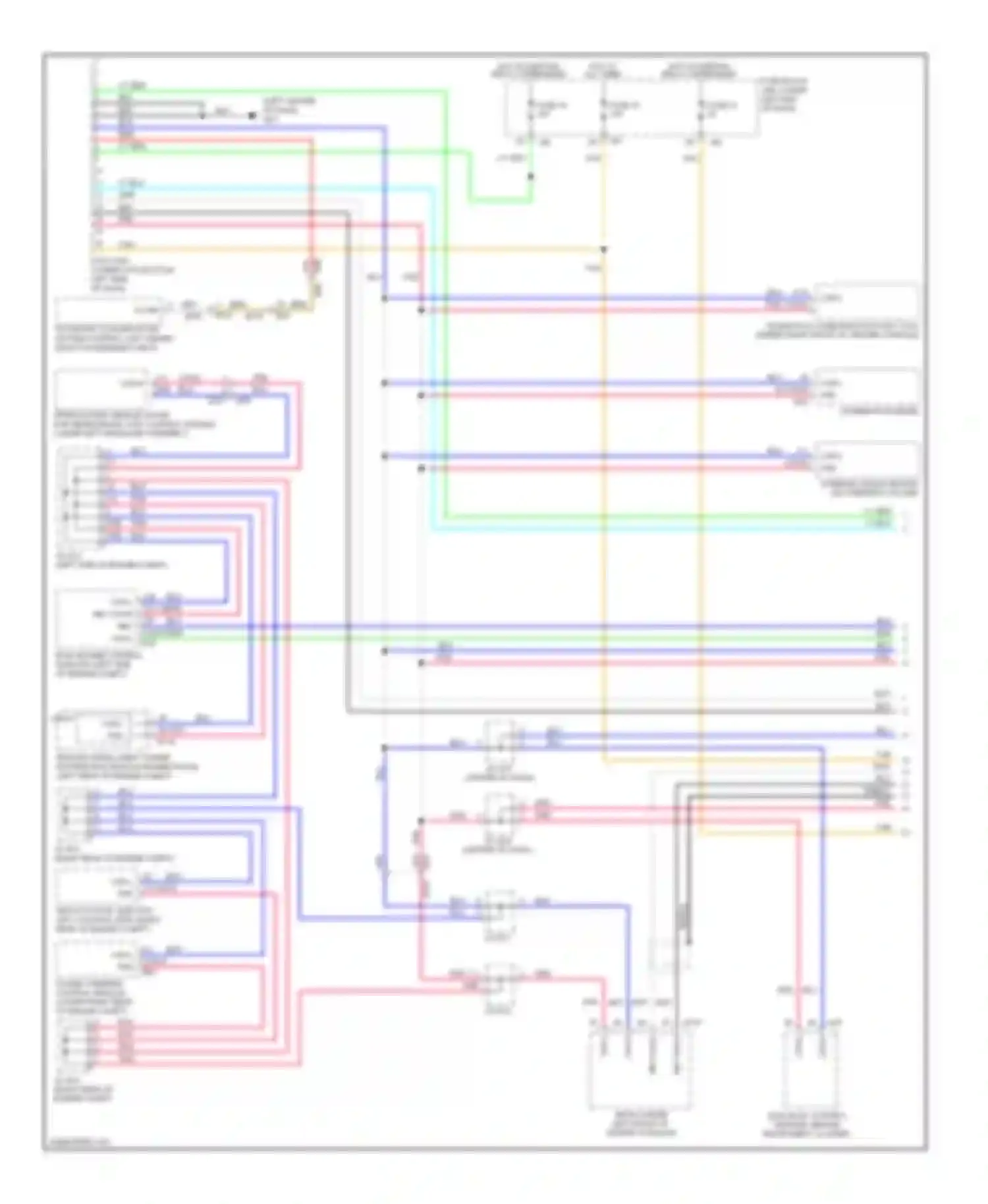 QX60 Infiniti I (2013-2016): Computer data lines circuit, hybrid with memory without icc (1 of 4)