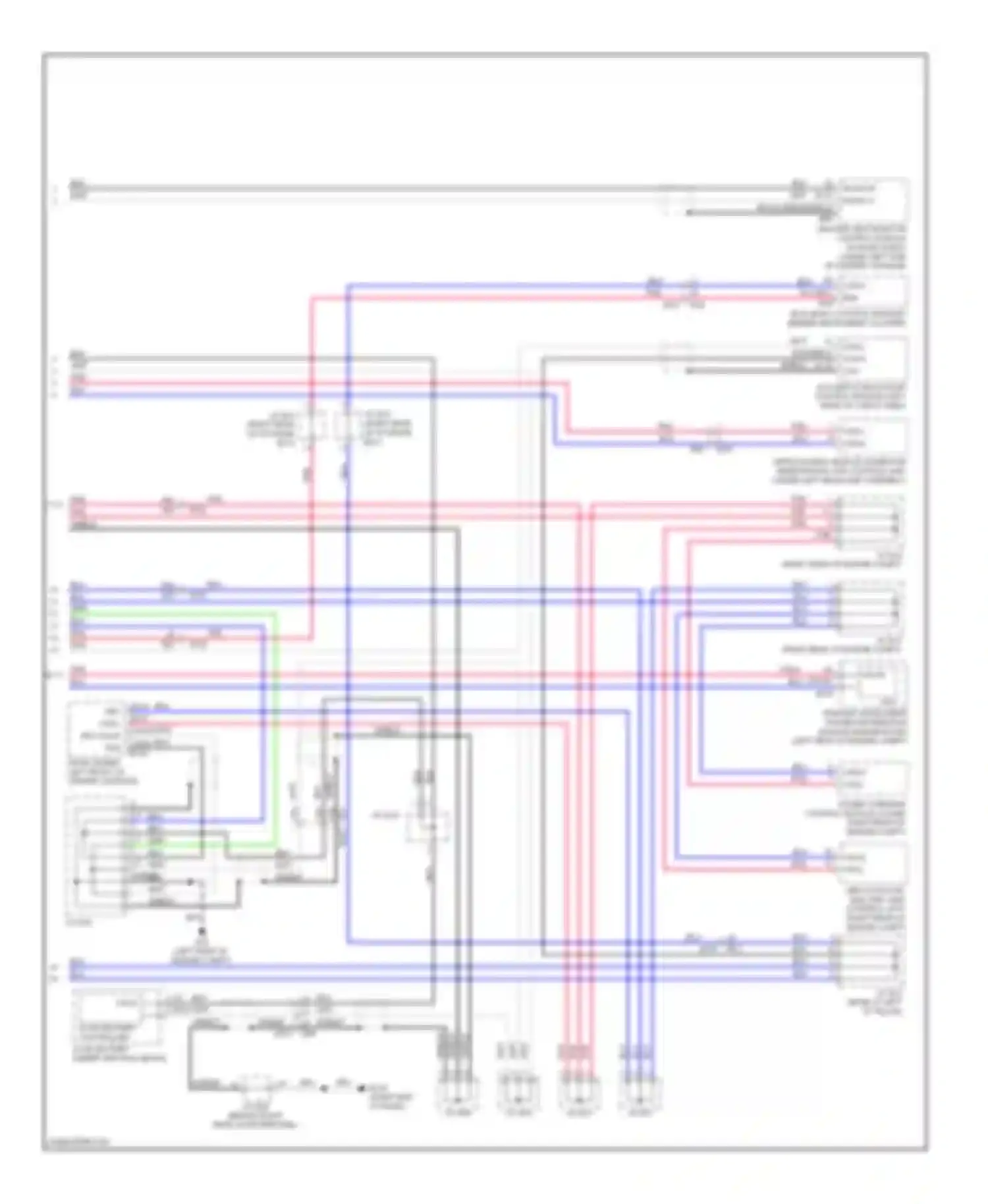 QX60 Infiniti I (2013-2016): Computer data lines circuit, hybrid without memory (3 of 3)