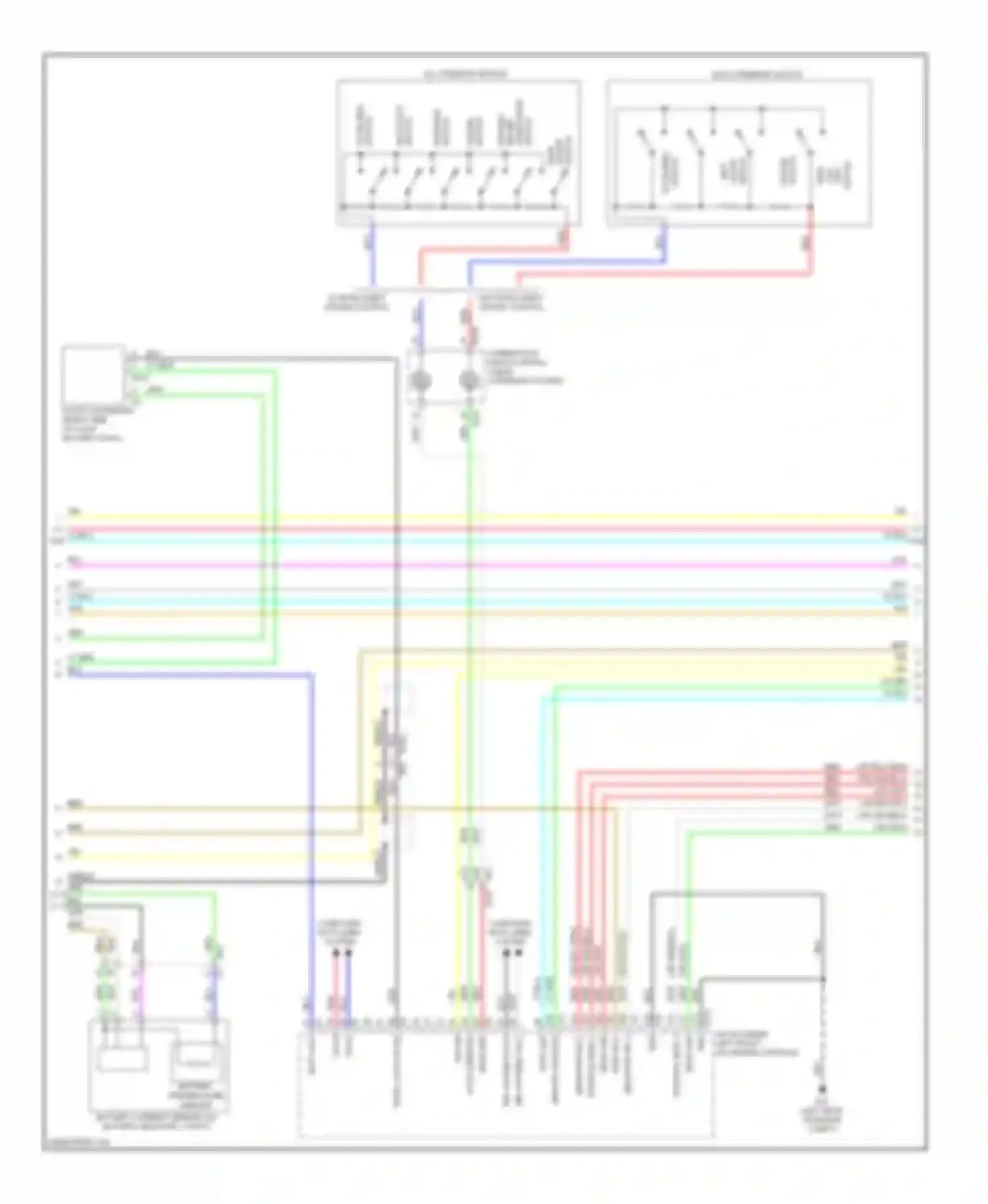 QX60 Infiniti I (2013-2016): Wiring diagram engine performance 2.5l hybrid, hybrid system circuit (3 of 6)