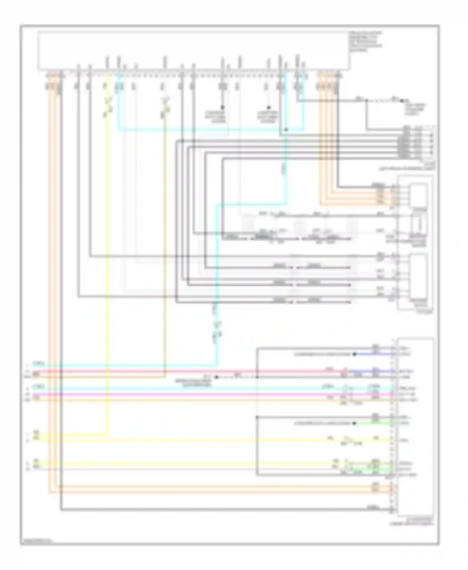 QX60 Infiniti I (2013-2016): Wiring diagram engine performance 2.5l hybrid, hybrid system circuit (6 of 6)
