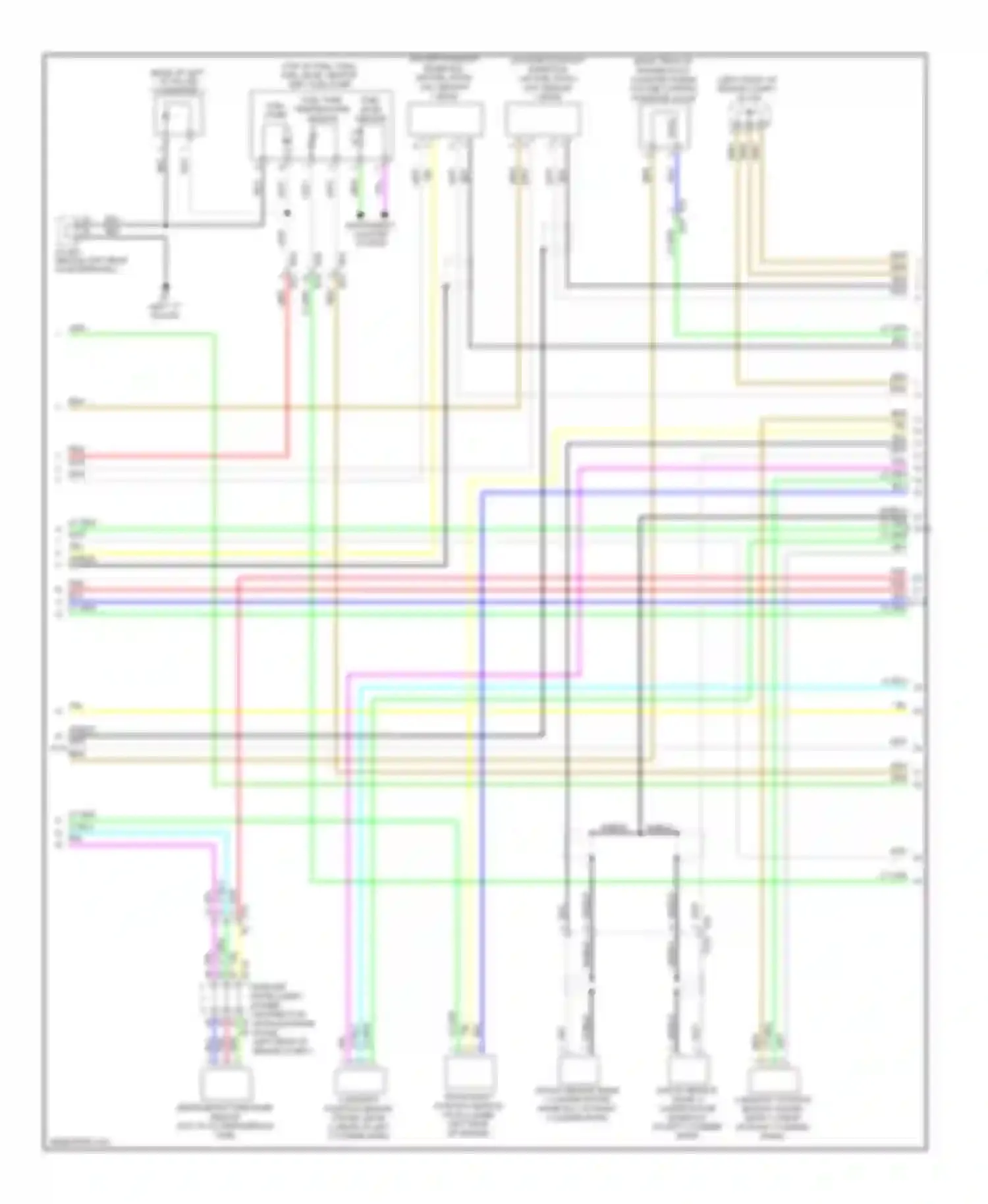 QX60 Infiniti I (2013-2016): Wiring diagram engine performance 3.5l (4 of 6)