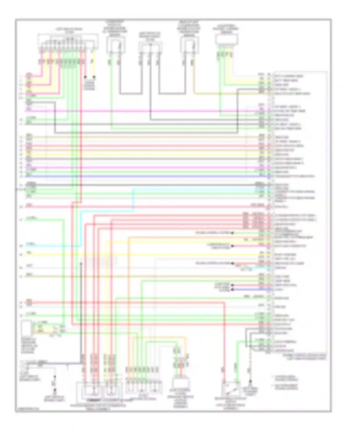QX60 Infiniti I (2013-2016): Wiring diagram engine performance 3.5l (6 of 6)