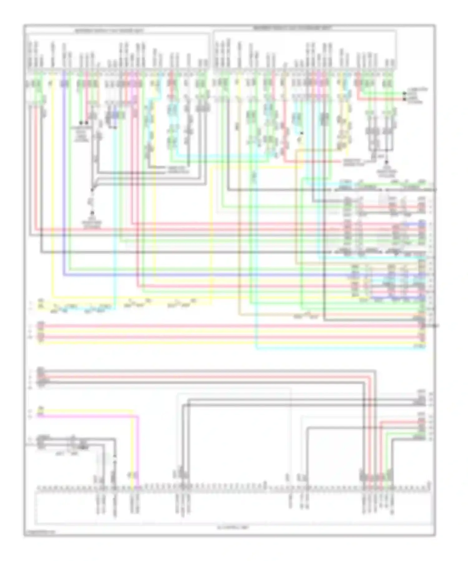 QX60 Infiniti I (2013-2016): Navigation circuit, except hybrid with surround (11 of 13)