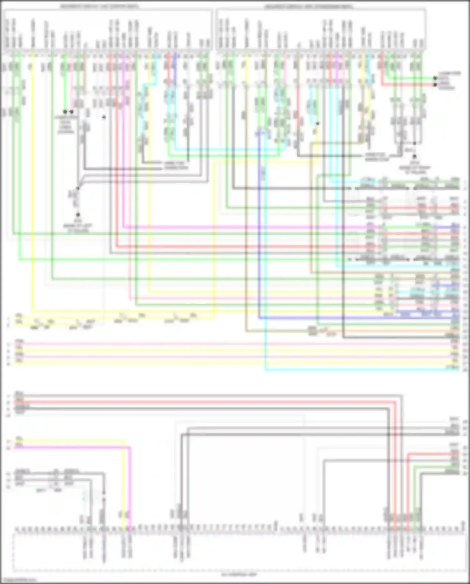 QX60 Infiniti I (2013-2016): Navigation circuit, hybrid w/ surround (11 of 13)