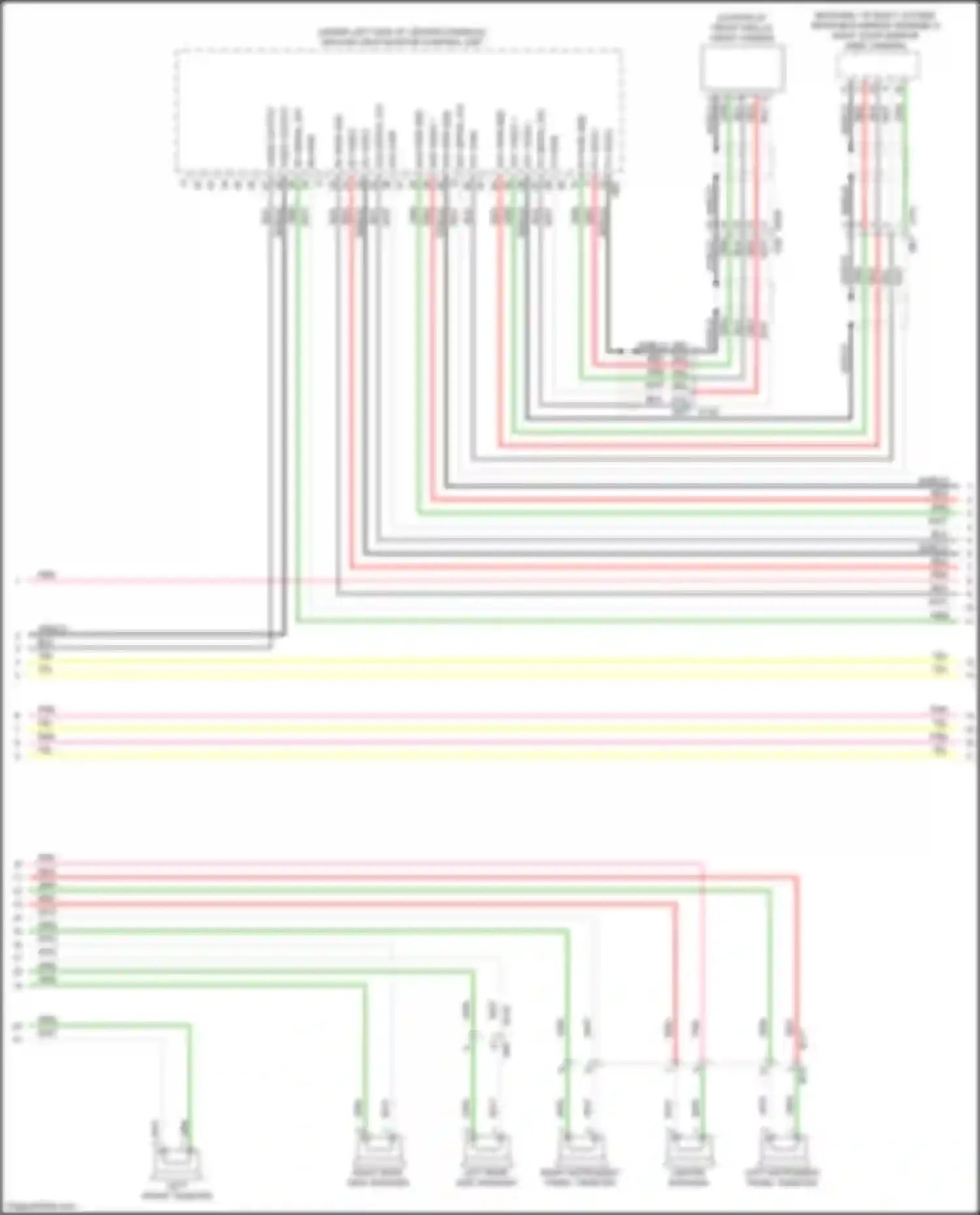 QX60 Infiniti I (2013-2016): Navigation circuit, hybrid w/ surround (8 of 13)