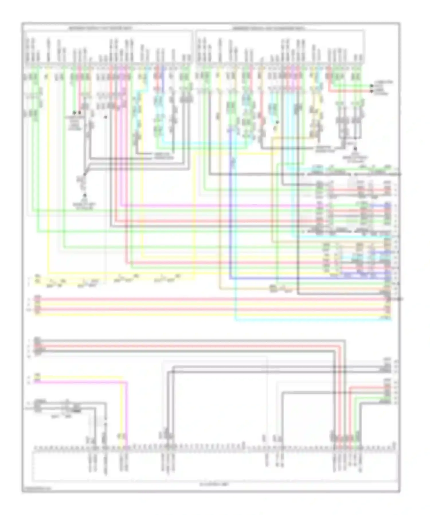 QX60 Infiniti I (2013-2016): Navigation circuit, hybrid with surround (11 of 13)