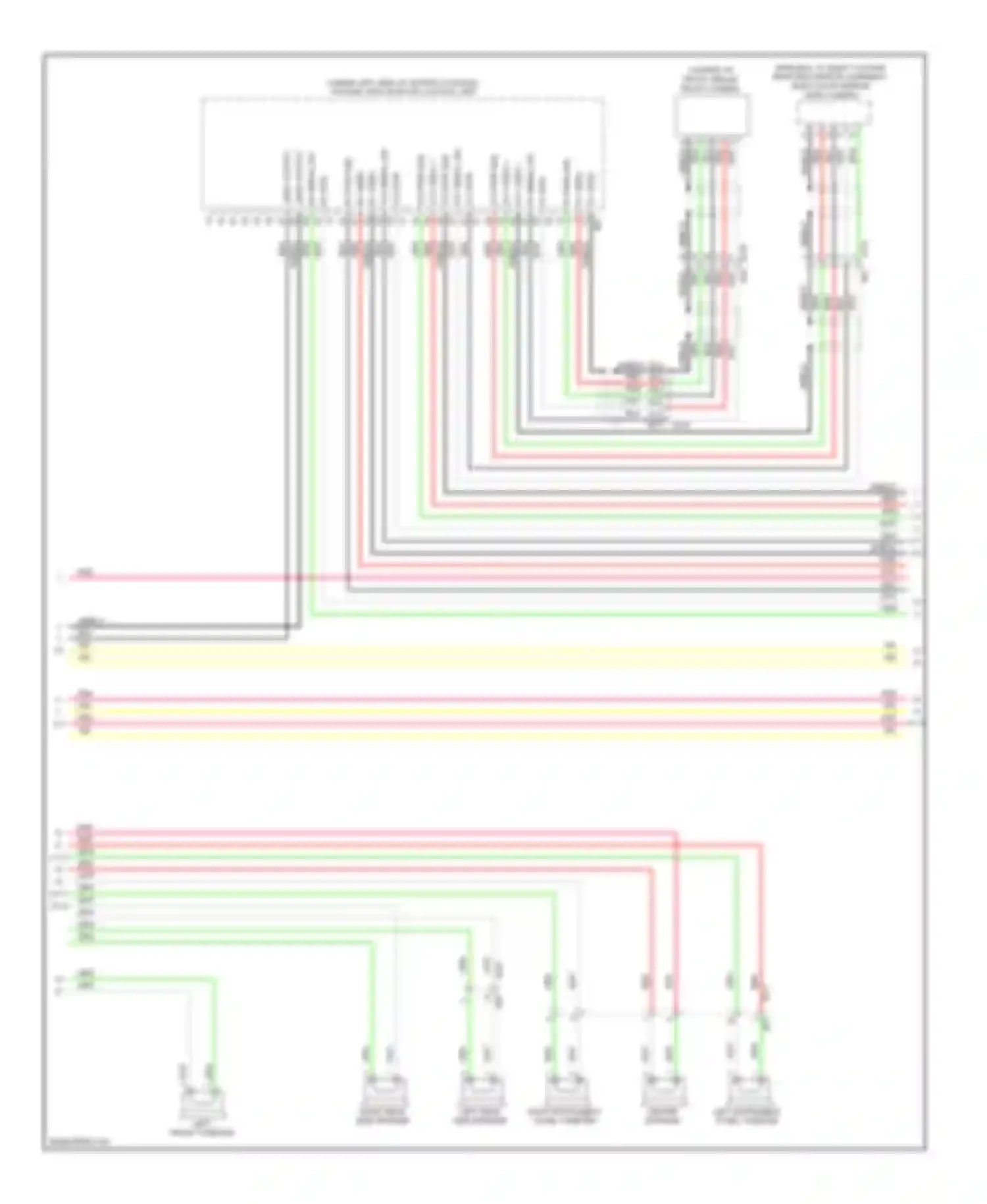 QX60 Infiniti I (2013-2016): Navigation circuit, hybrid with surround (8 of 13)