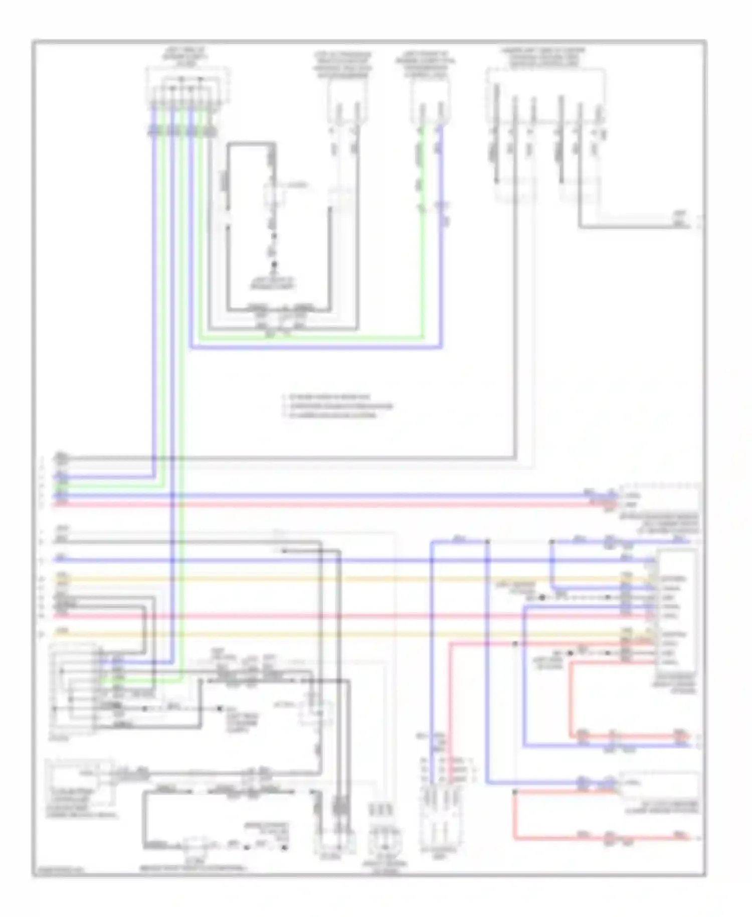 Wiring diagram 1 2 3 4 5 6 7 8 9 10 11 12 can-h for Infiniti QX60 I (2013-2016) (3 of 4)