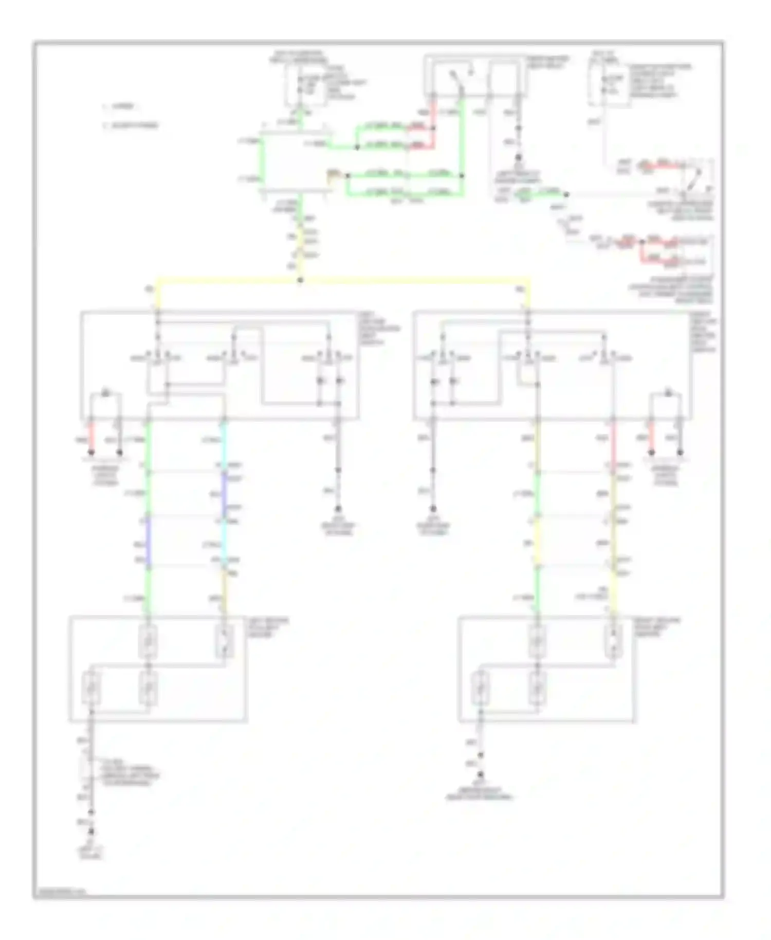 Wiring diagram a/c ign for Infiniti QX60 I (2013-2016) (1 of 1)