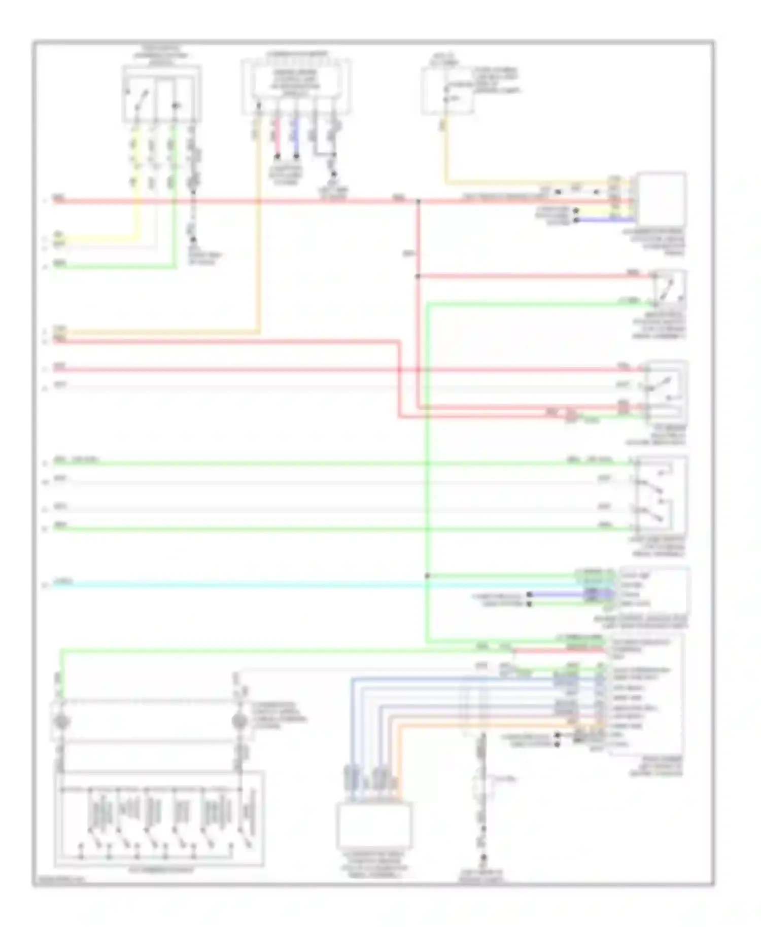 Wiring diagram accelerate, for Infiniti QX60 I (2013-2016) (2 of 2)