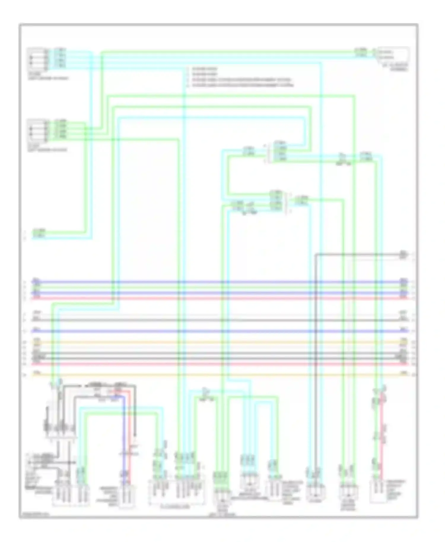 Wiring diagram (base of for Infiniti QX60 I (2013-2016) (2 of 2)