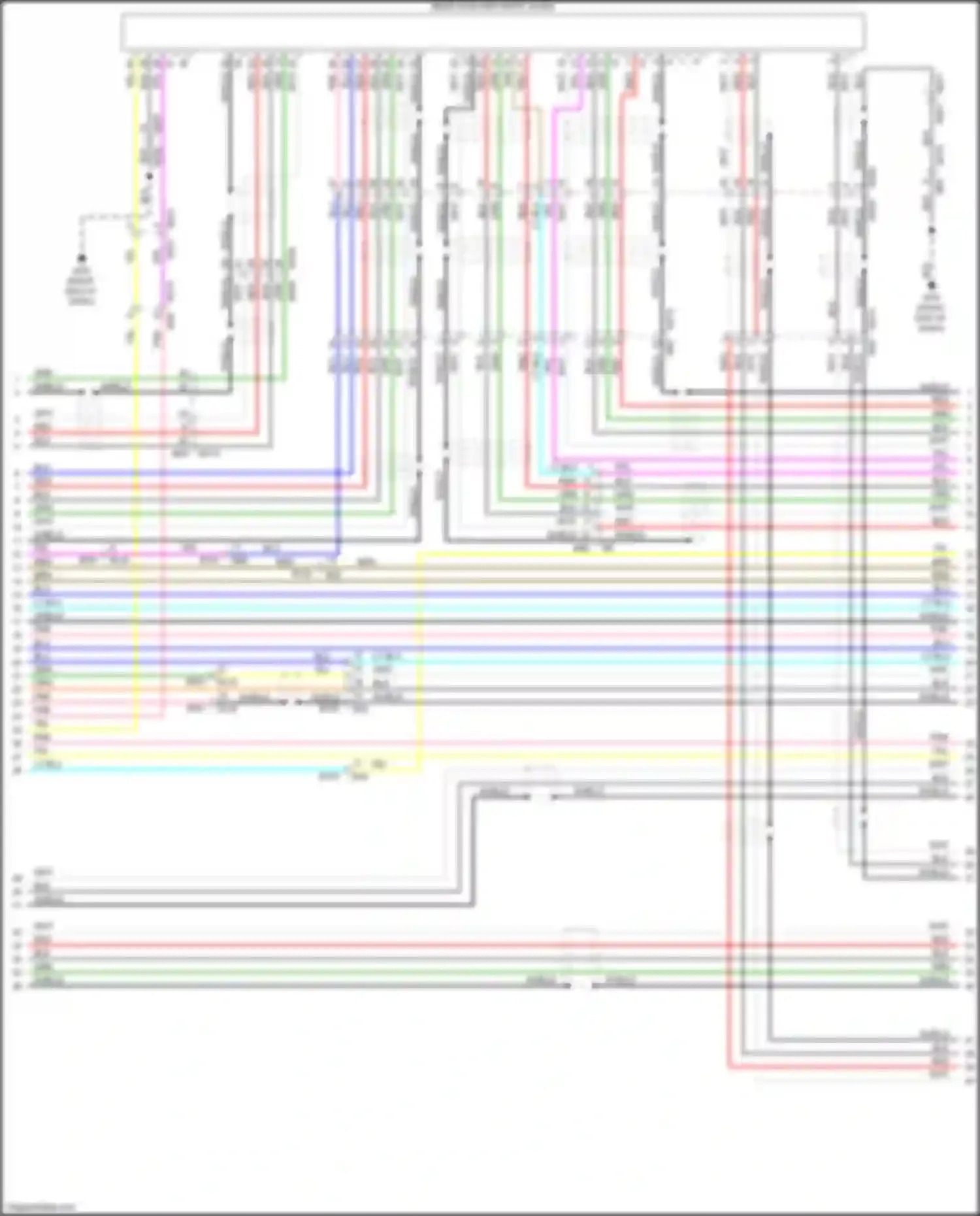 Wiring diagram blk for Infiniti QX60 I (2013-2016) (155 of 375)