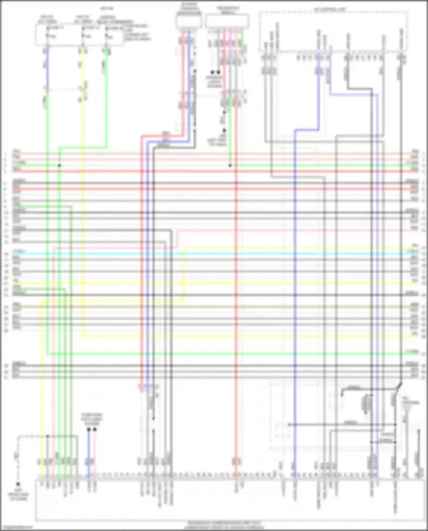 Wiring diagram computer data lines system for Infiniti QX60 I (2013-2016) (61 of 173)