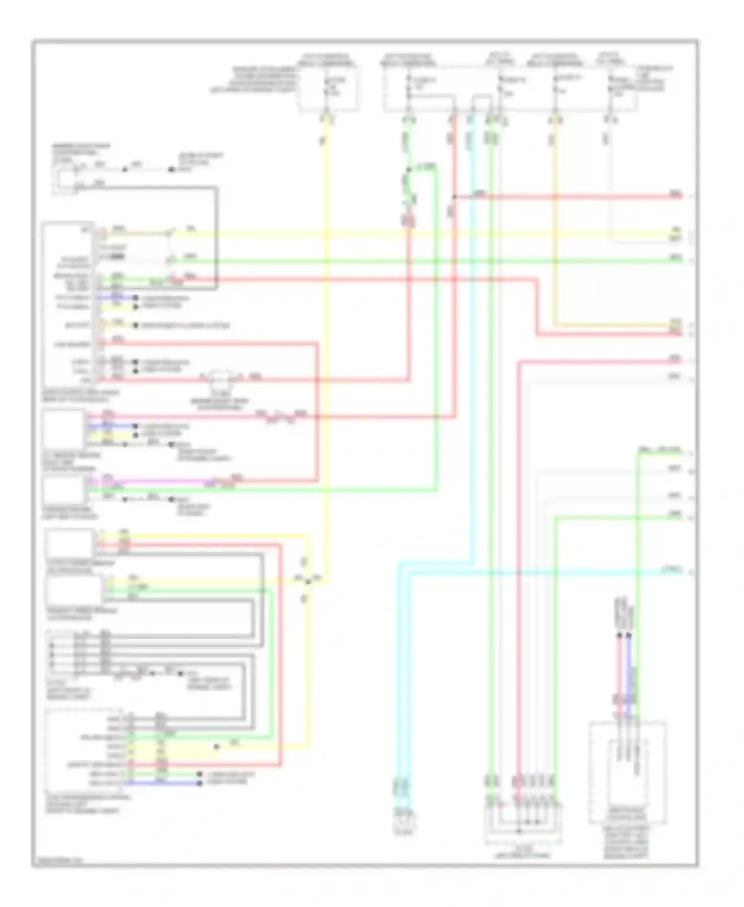 Wiring diagram computer data lines system for Infiniti QX60 I (2013-2016) (59 of 173)
