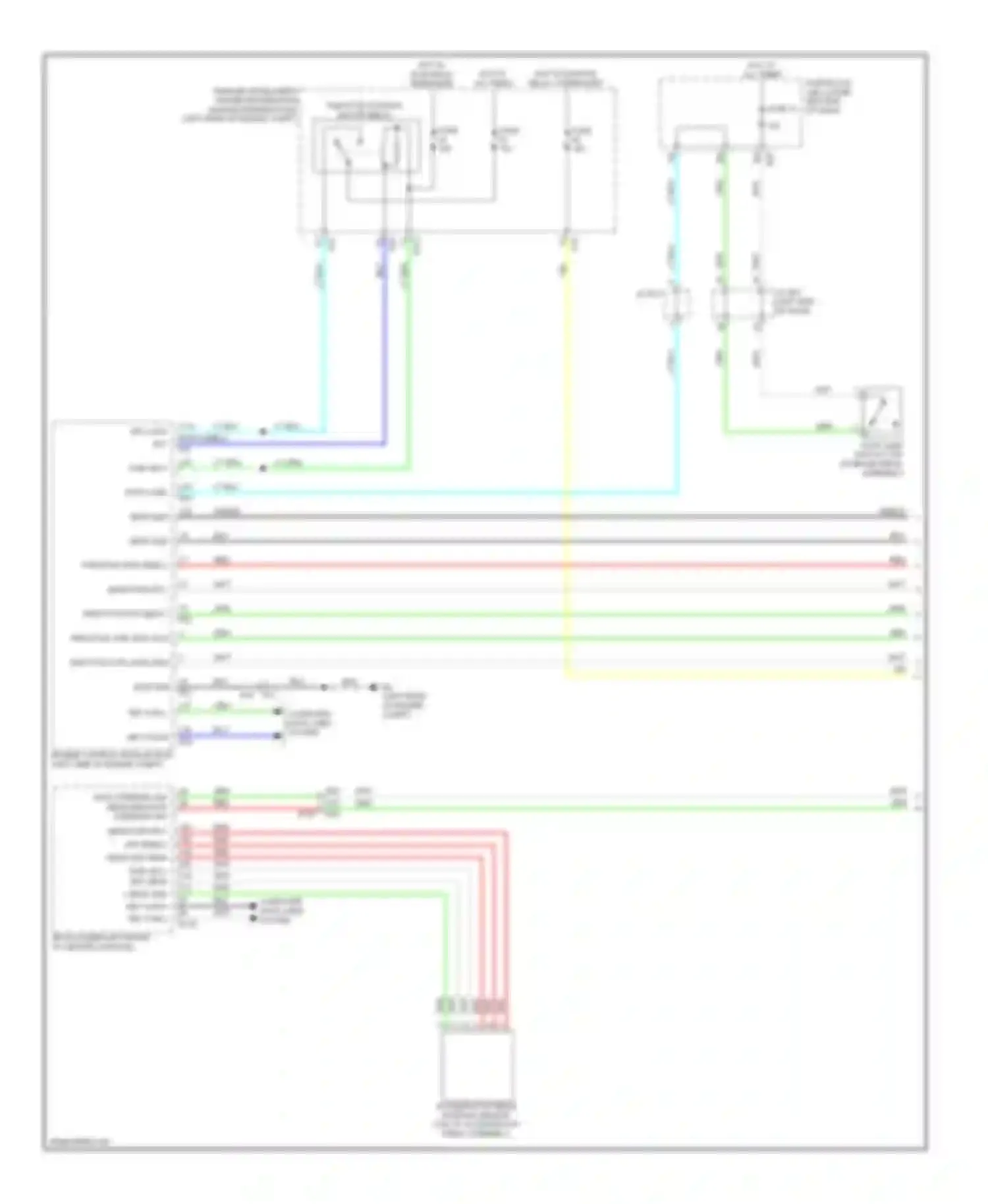 Wiring diagram computer data lines system for Infiniti QX60 I (2013-2016) (53 of 173)