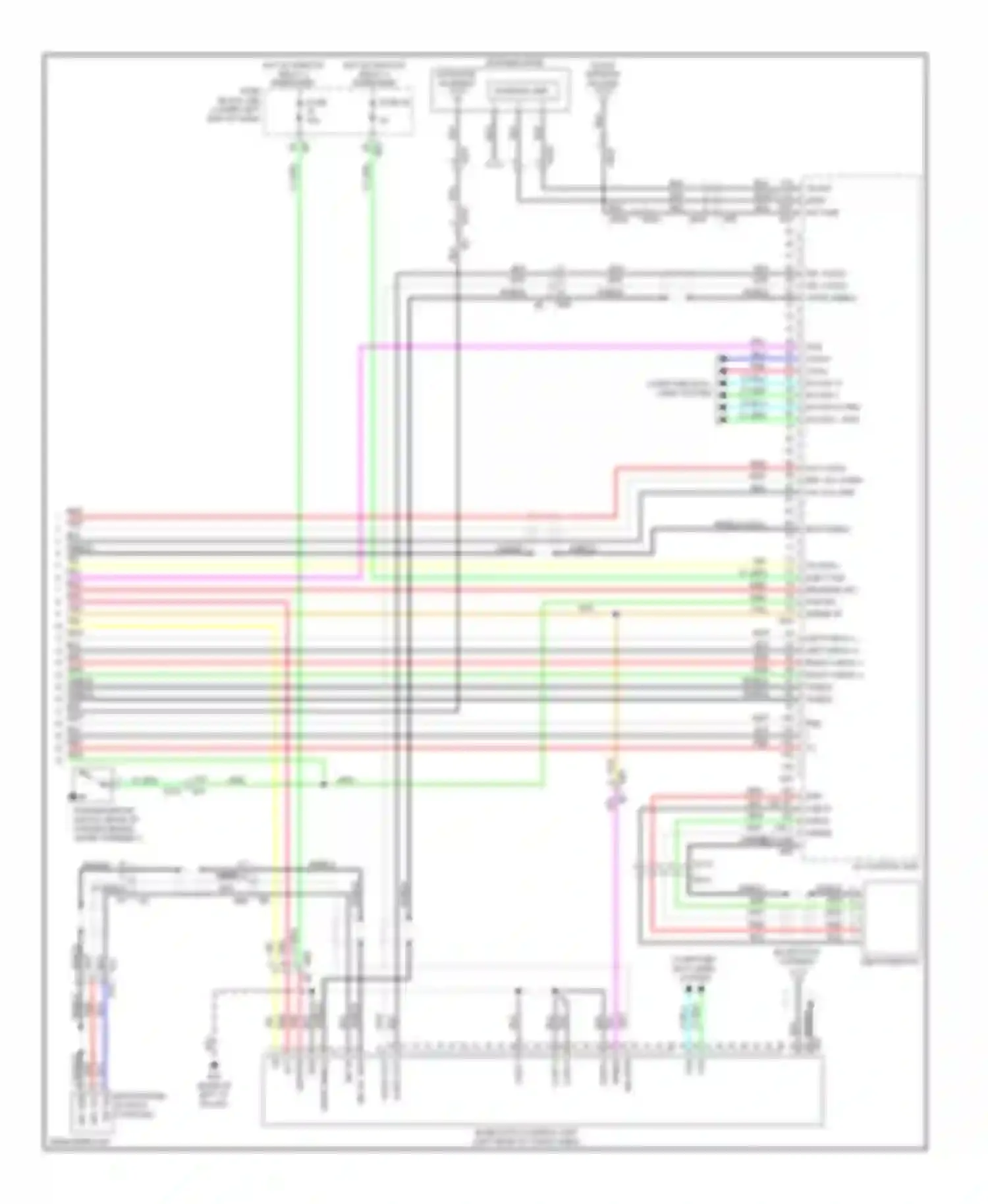 Wiring diagram computer data lines system for Infiniti QX60 I (2013-2016) (21 of 173)