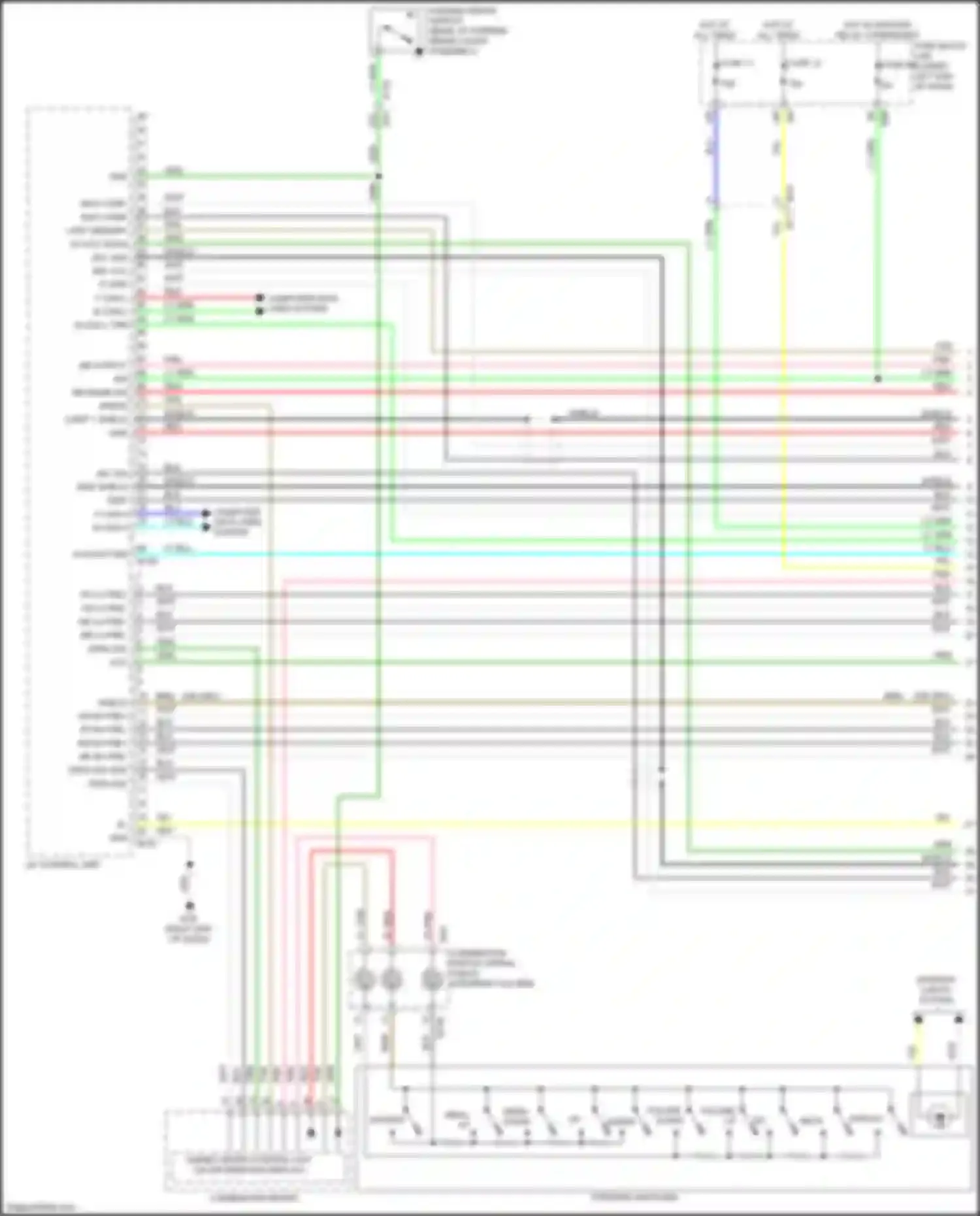 Wiring diagram fuse 11 for Infiniti QX60 I (2013-2016) (10 of 11)