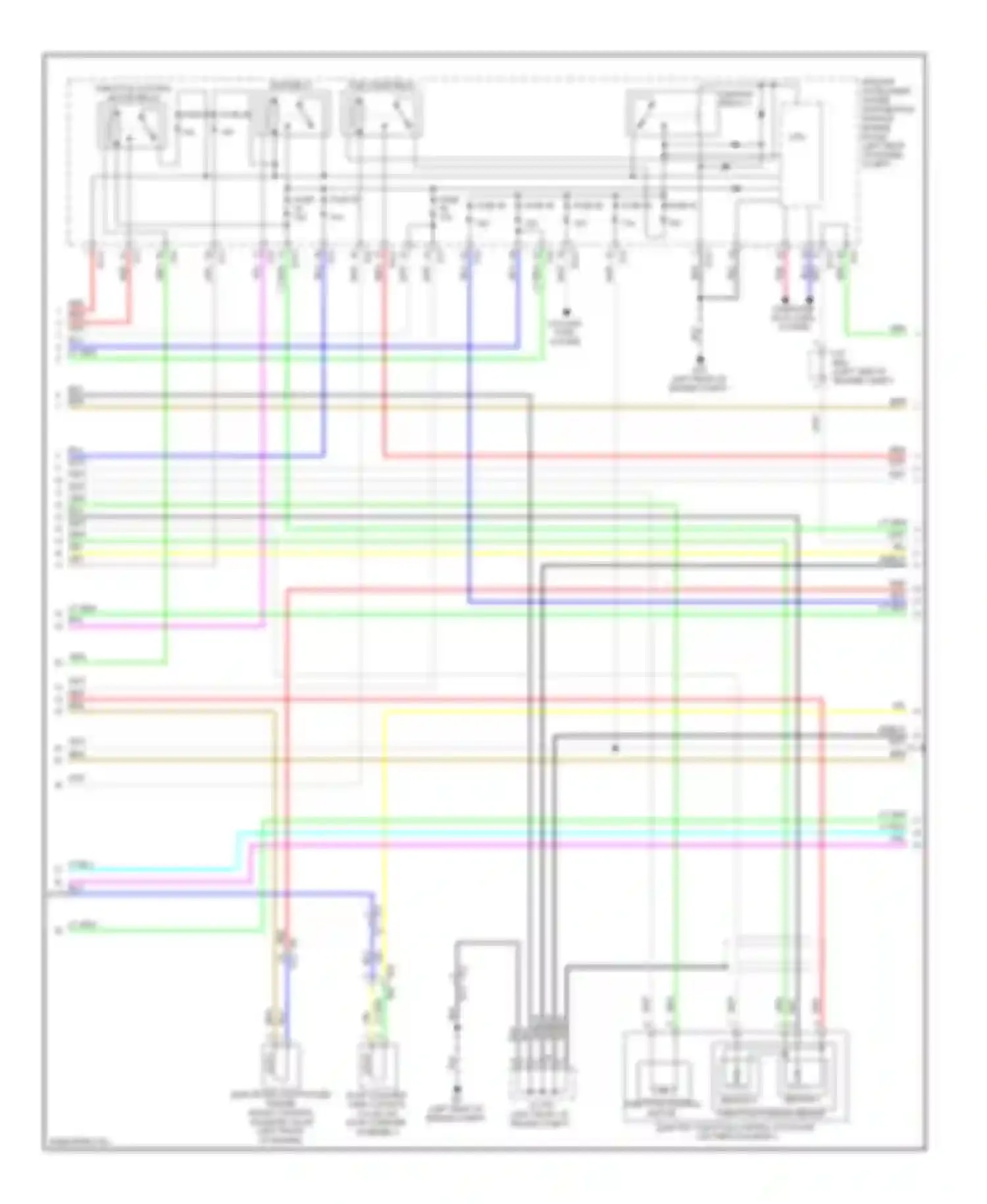 Wiring diagram fuse 45 for Infiniti QX60 I (2013-2016) (4 of 4)