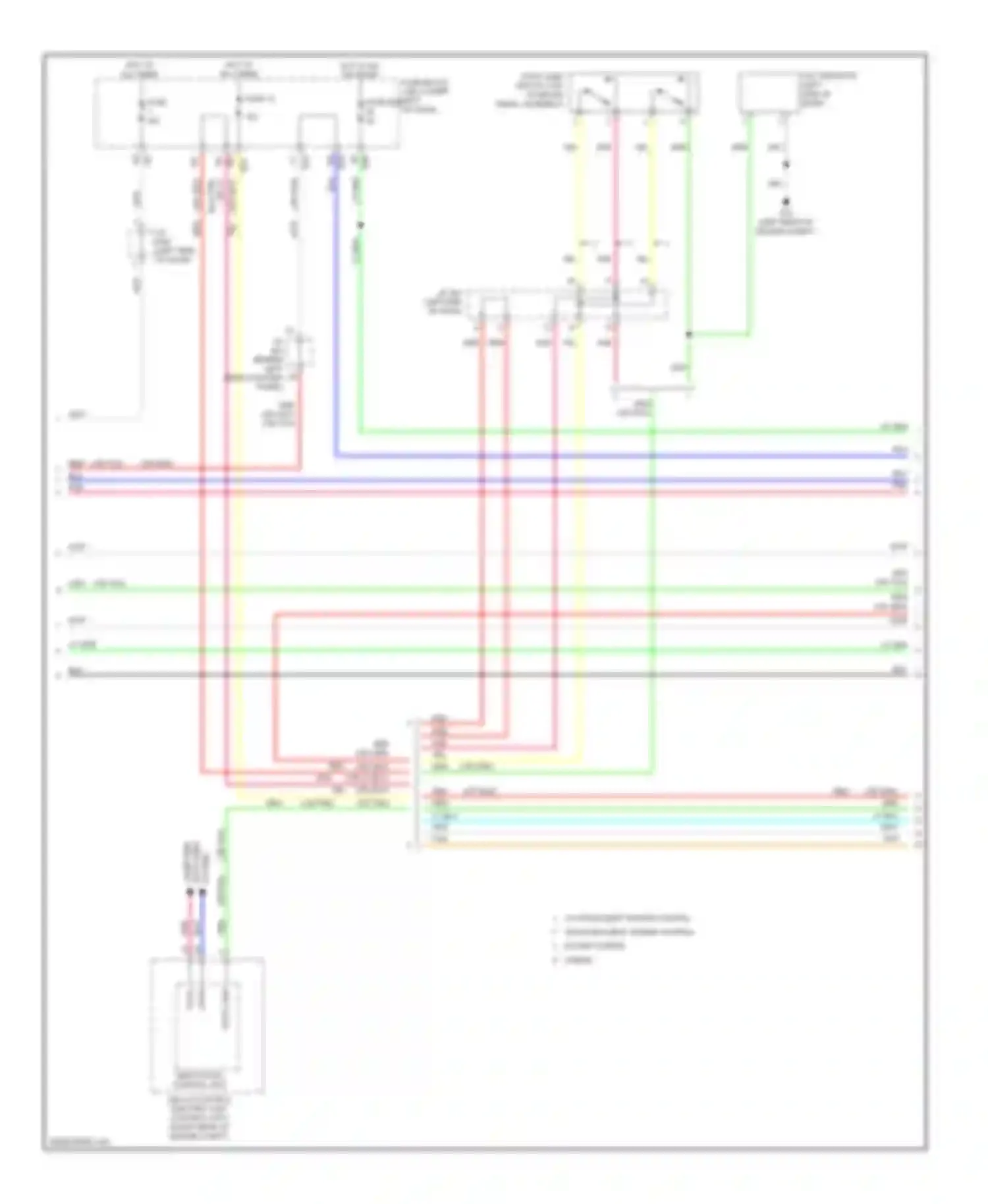 Wiring diagram fuse end of dash) for Infiniti QX60 I (2013-2016) (1 of 1)