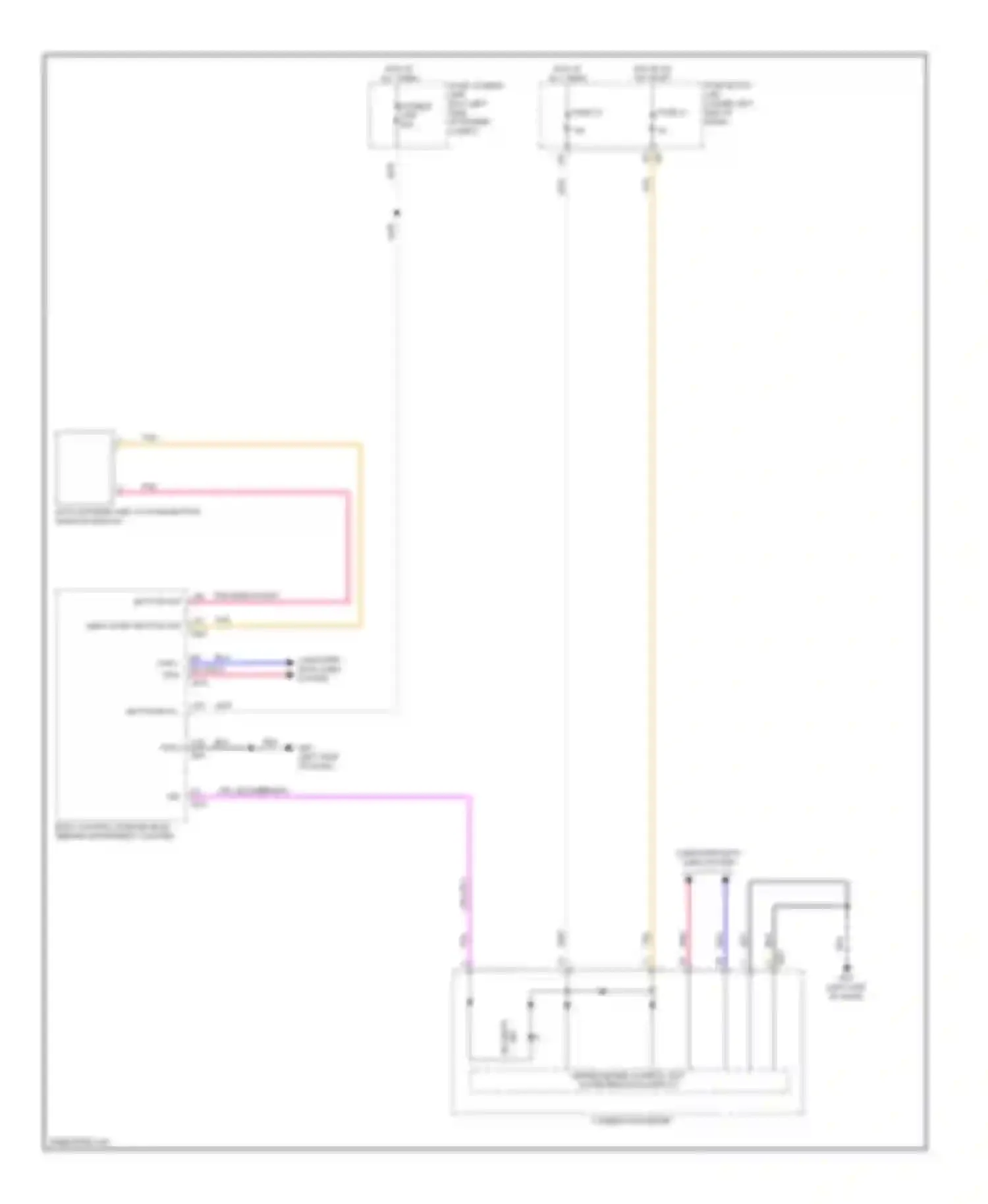 Wiring diagram hot in on or start for Infiniti QX60 I (2013-2016) (15 of 25)