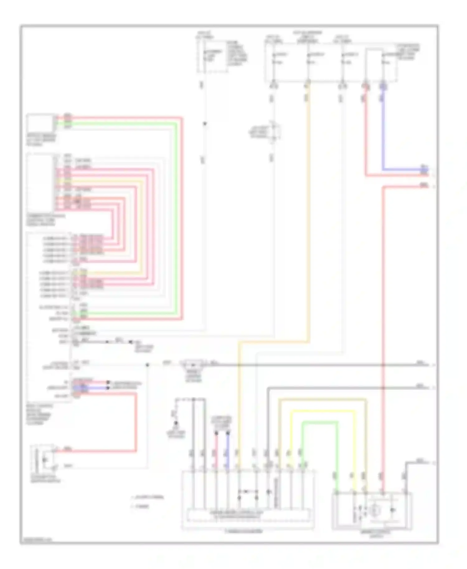 Wiring diagram low side start sw led for Infiniti QX60 I (2013-2016) (1 of 1)