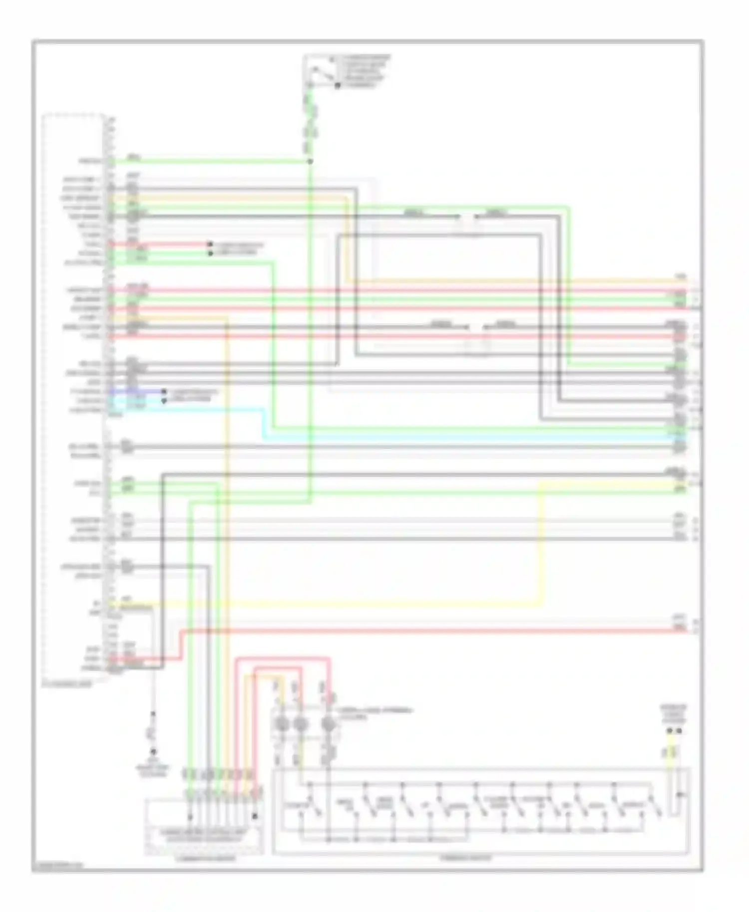 Wiring diagram menu up for Infiniti QX60 I (2013-2016) (3 of 10)