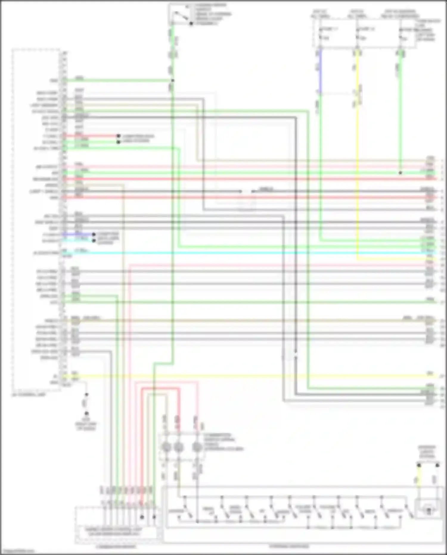 Wiring diagram mic sig for Infiniti QX60 I (2013-2016) (2 of 28)
