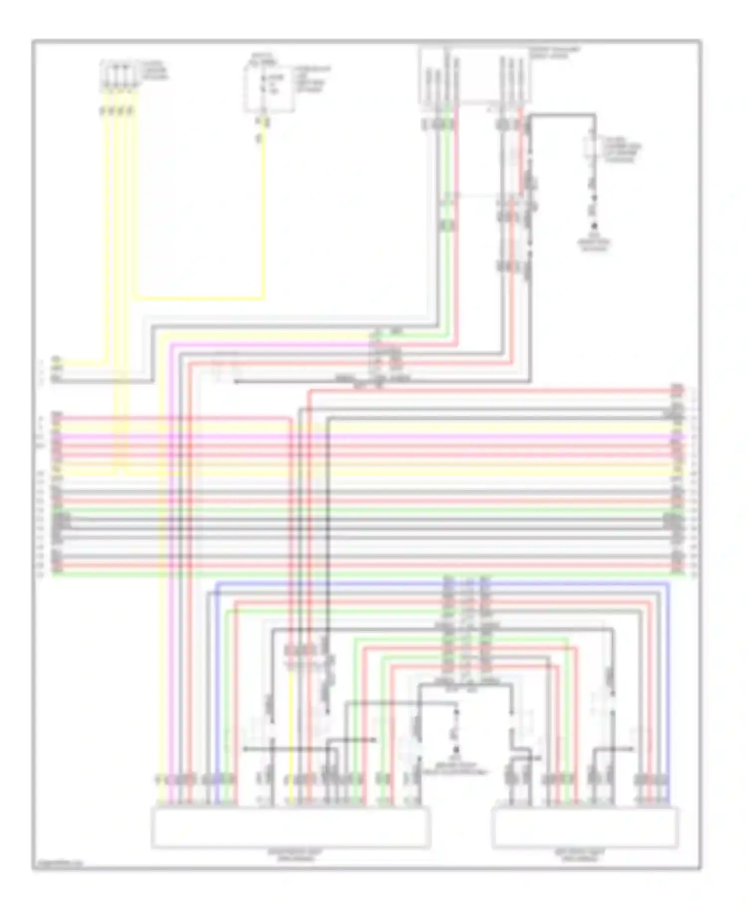Wiring diagram plugging gnd for Infiniti QX60 I (2013-2016) (11 of 11)
