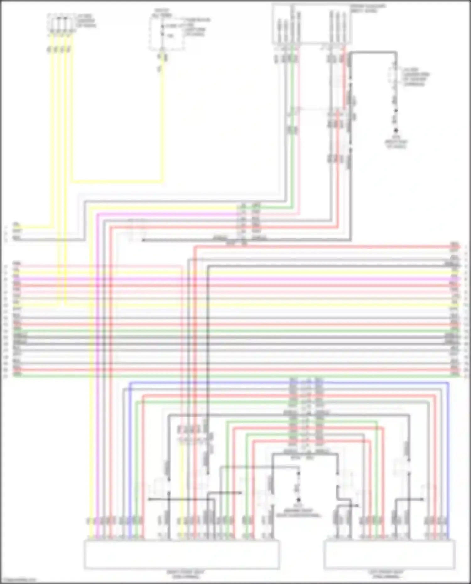 Wiring diagram plugging gnd for Infiniti QX60 I (2013-2016) (6 of 11)