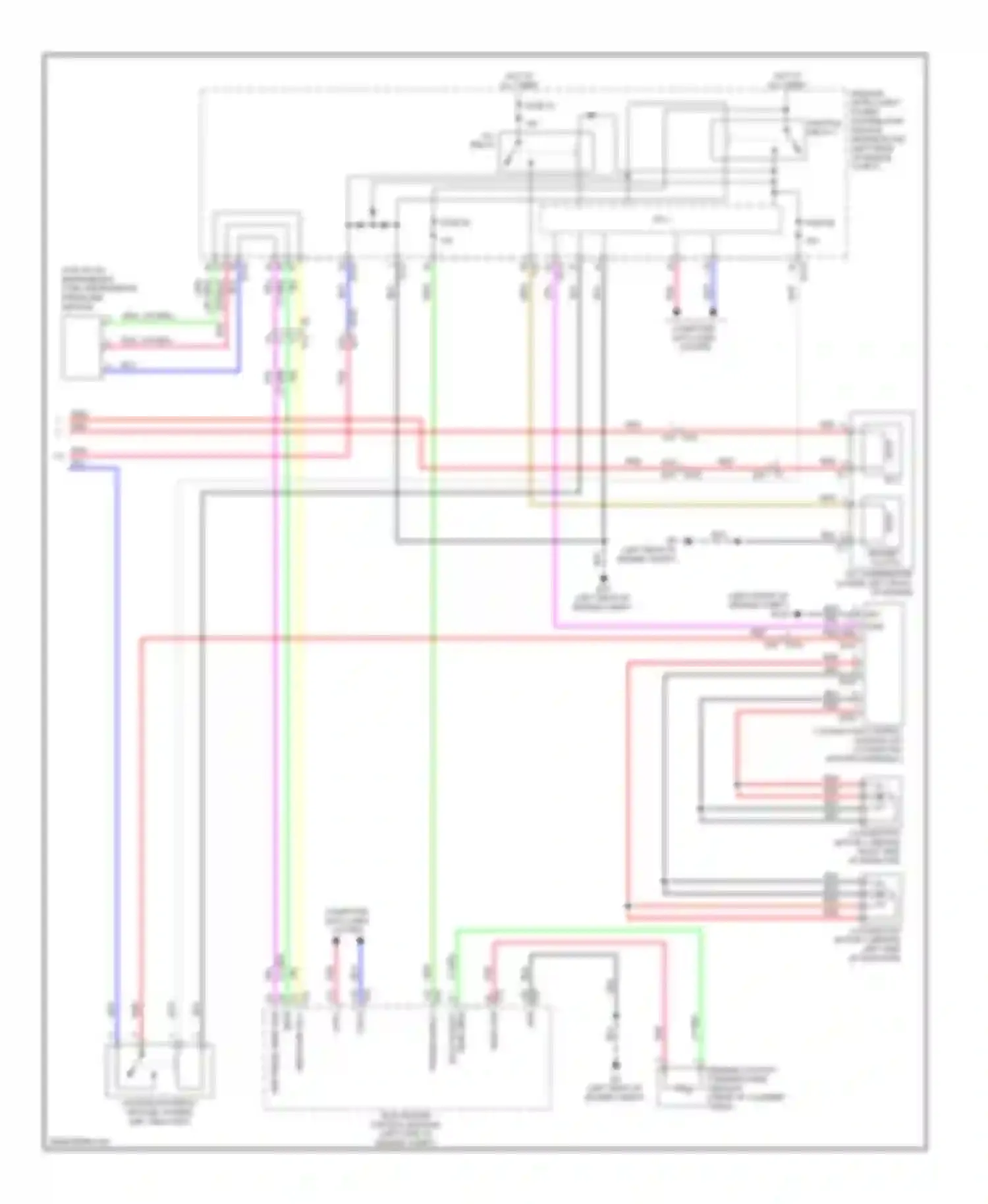 Wiring diagram ref press sens gnd for Infiniti QX60 I (2013-2016) (1 of 1)