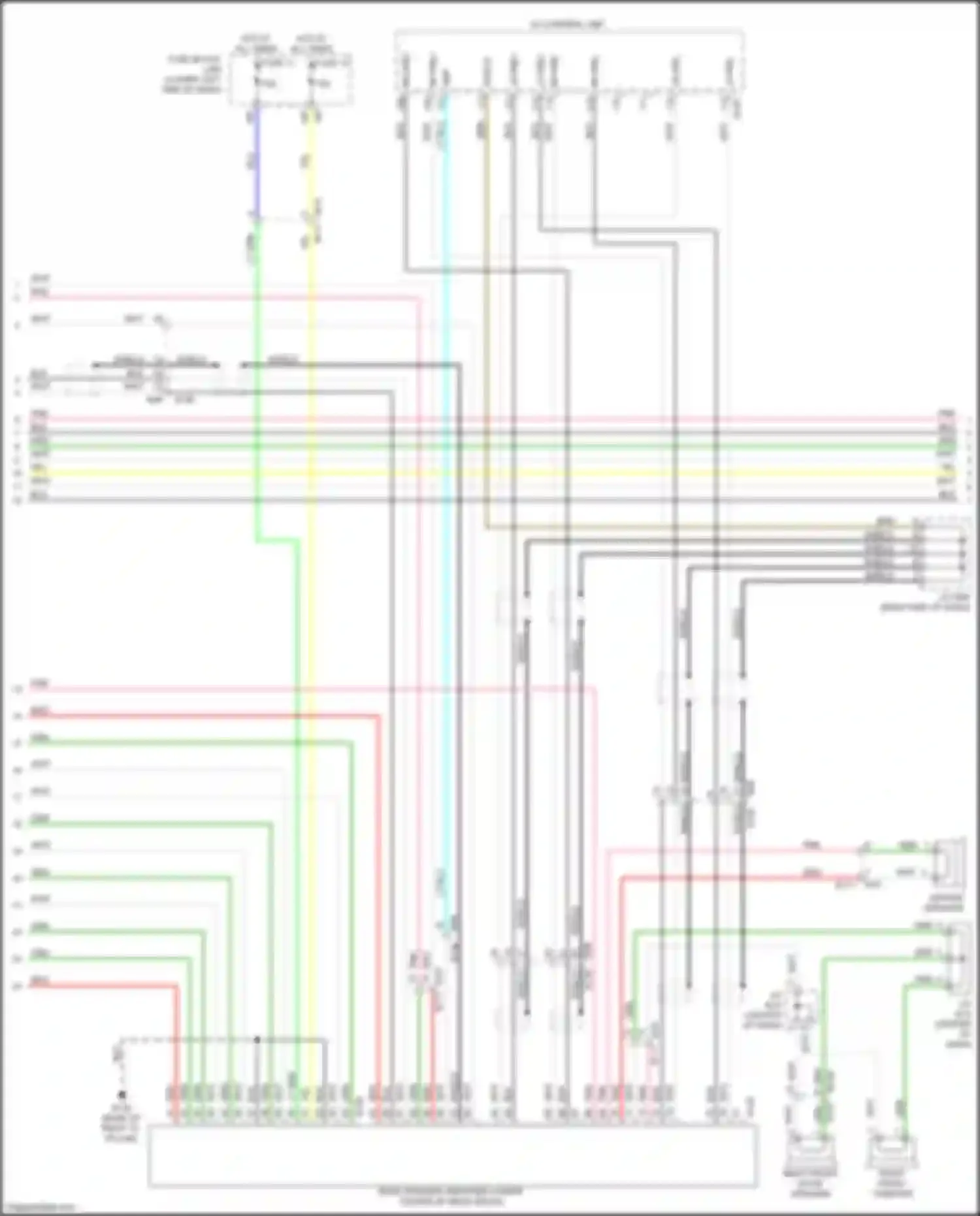 Wiring diagram rf pre- for Infiniti QX60 I (2013-2016) (2 of 2)