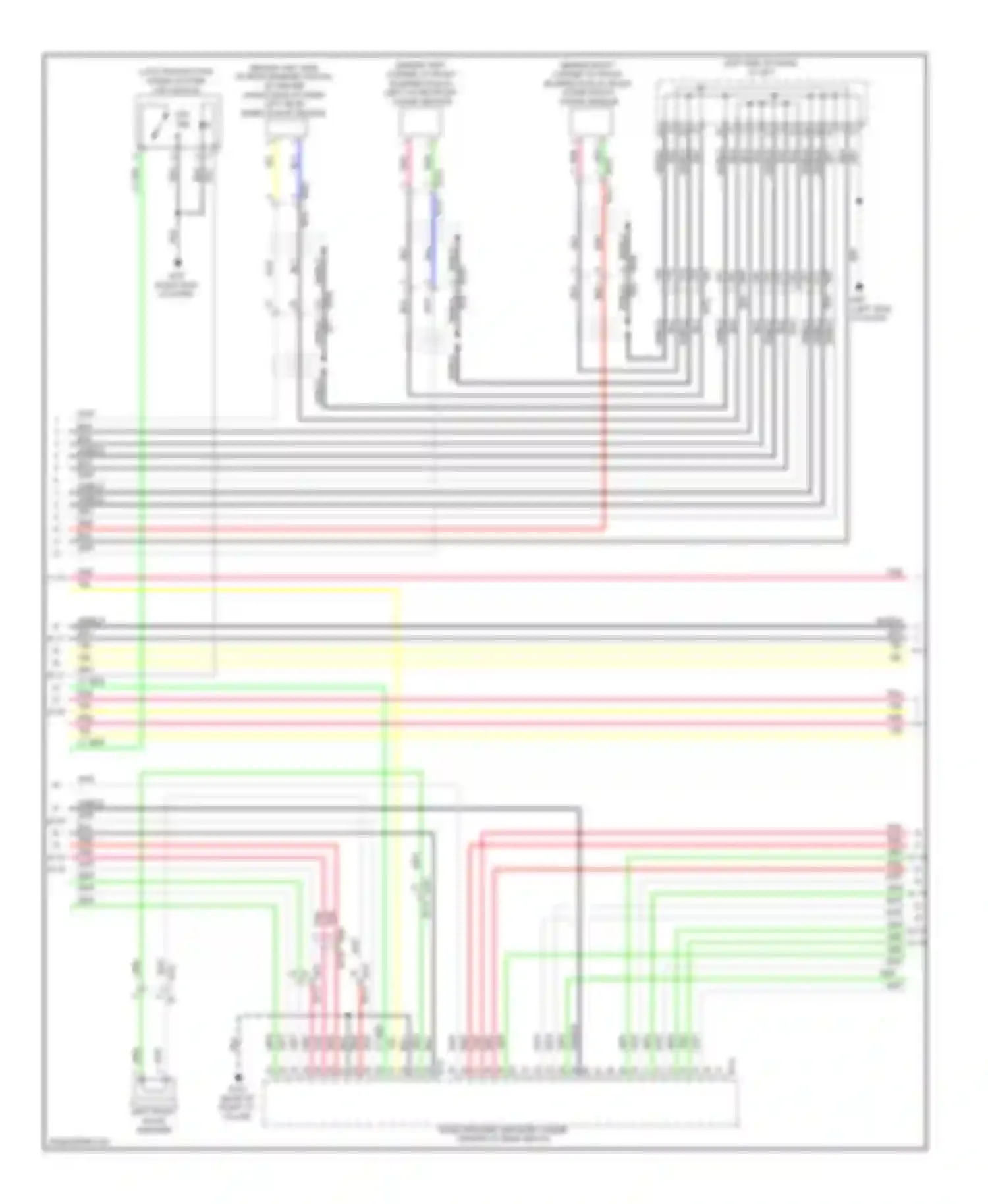 Wiring diagram right end of dash) for Infiniti QX60 I (2013-2016) (109 of 164)