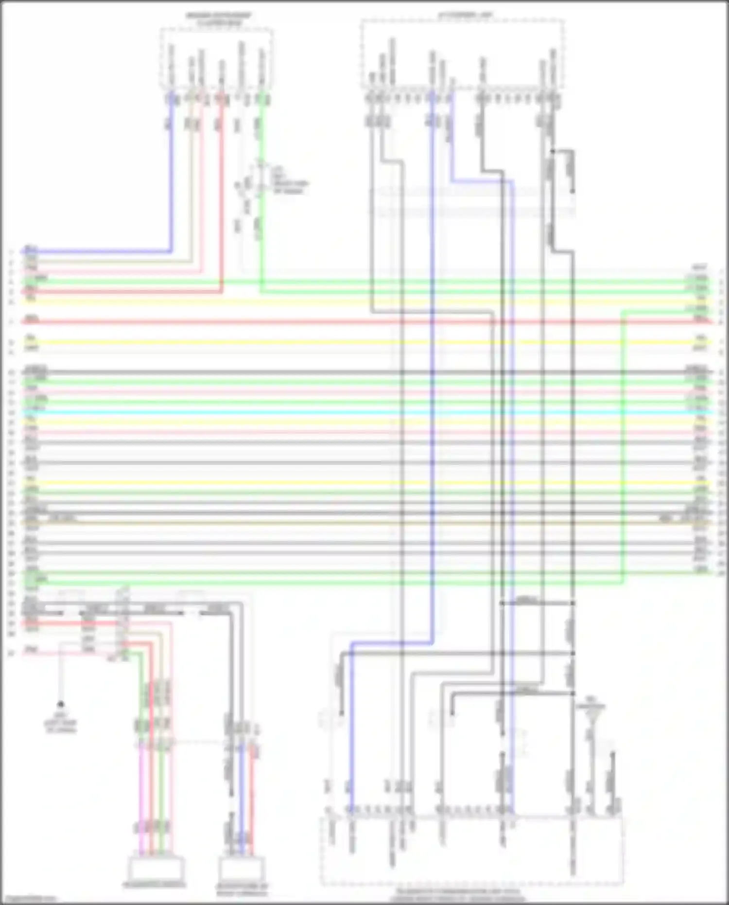 Wiring diagram right end of dash) for Infiniti QX60 I (2013-2016) (19 of 164)