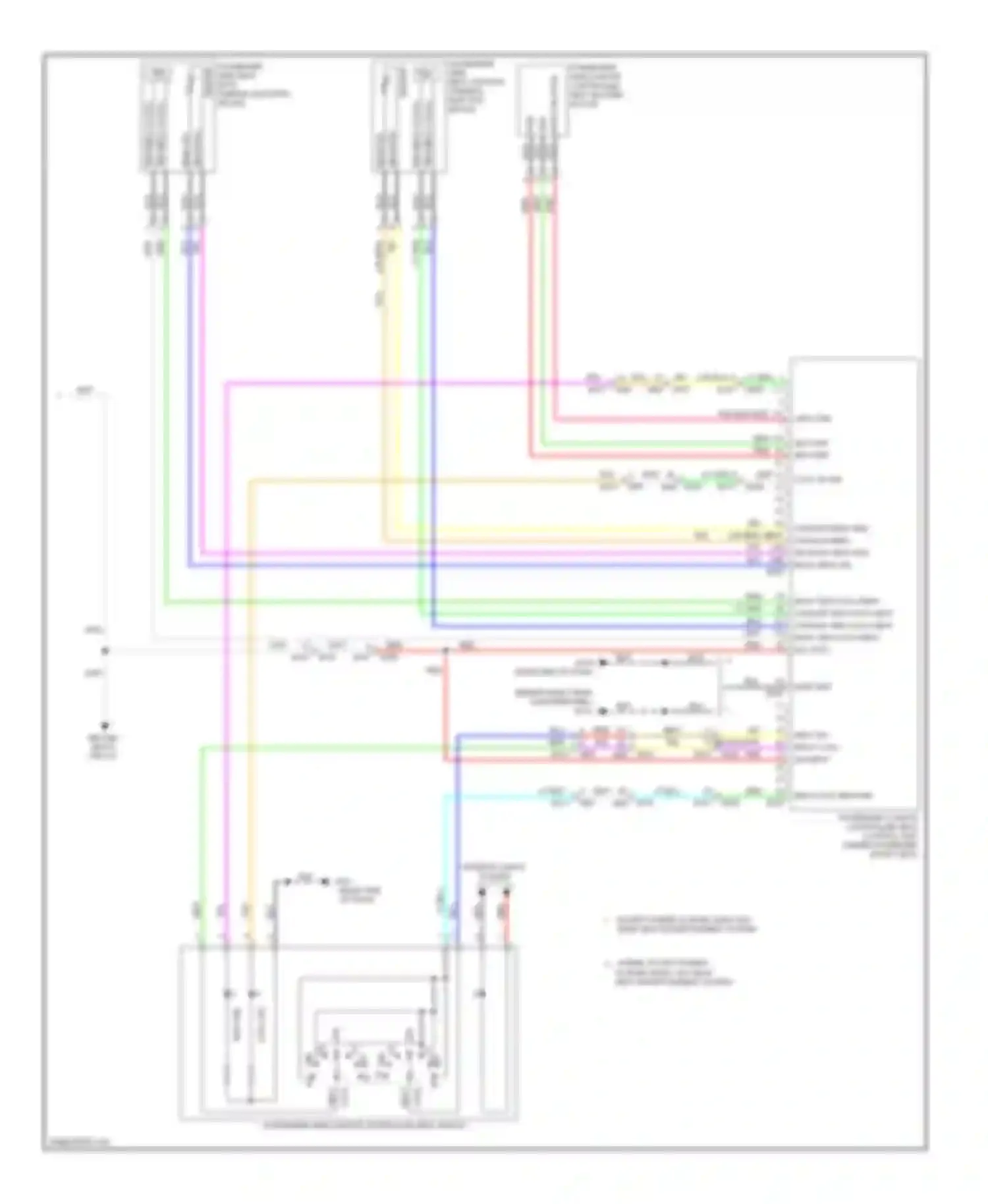 Wiring diagram right end of dash) for Infiniti QX60 I (2013-2016) (94 of 164)
