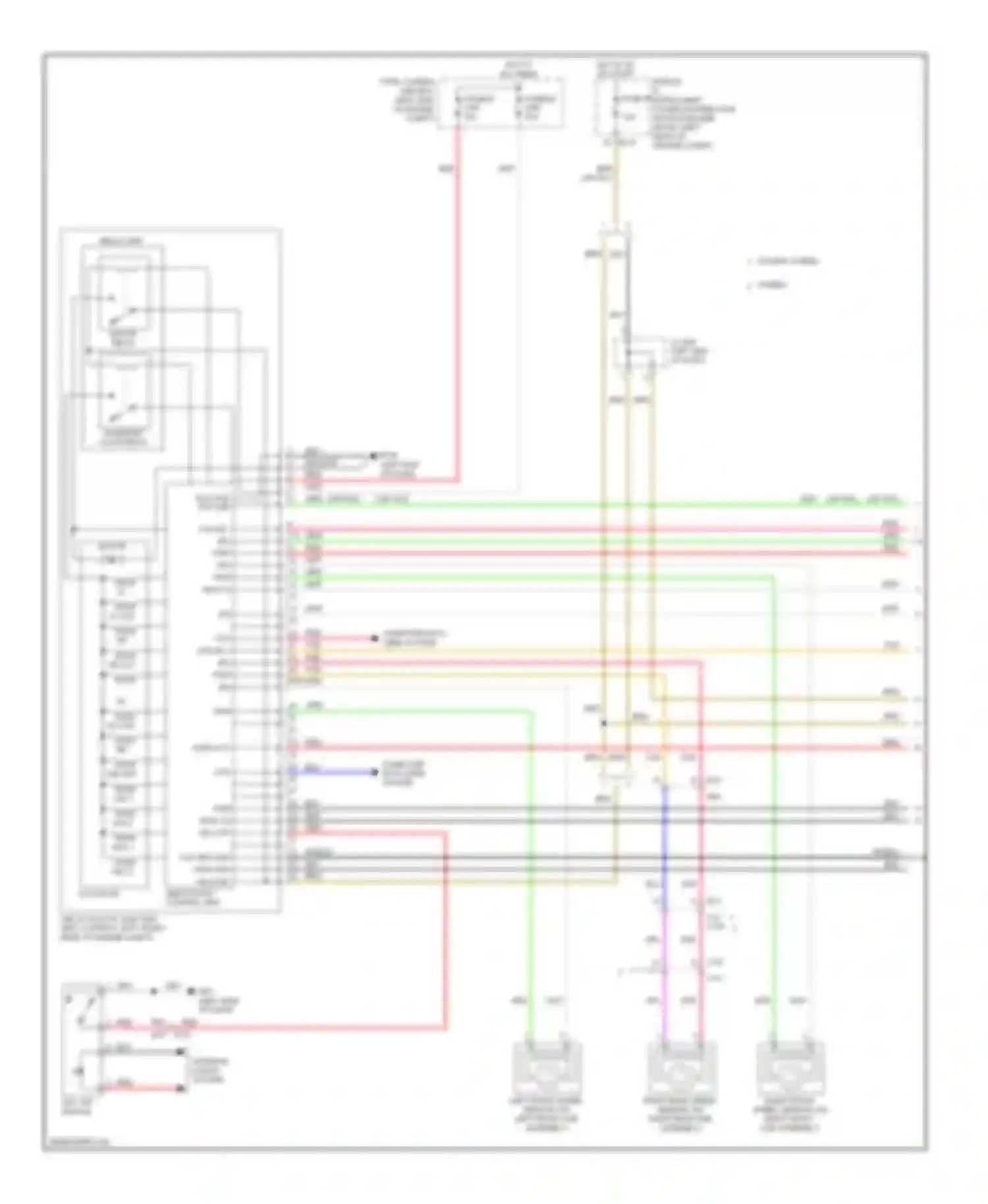 Wiring diagram shield 13 14 for Infiniti QX60 I (2013-2016) (1 of 2)