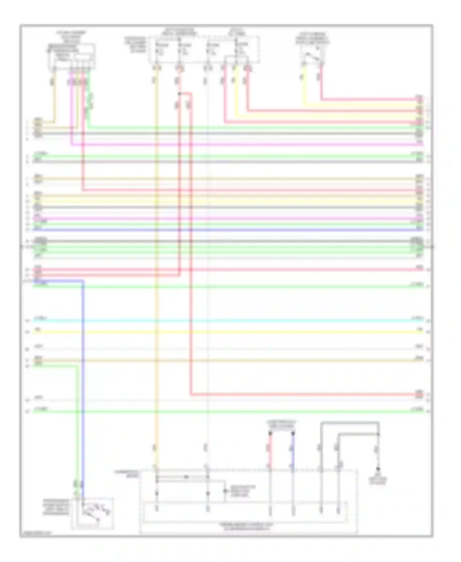 Wiring diagram shield 16 17 18 19 for Infiniti QX60 I (2013-2016) (2 of 2)