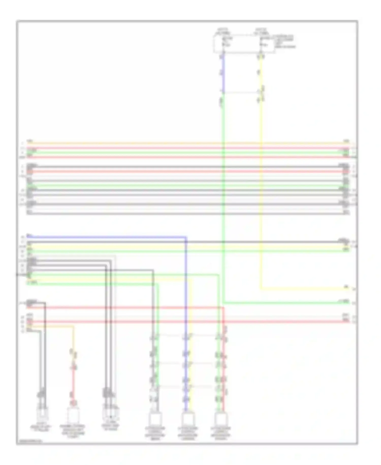 Wiring diagram shield 16 17 18 for Infiniti QX60 I (2013-2016) (1 of 4)