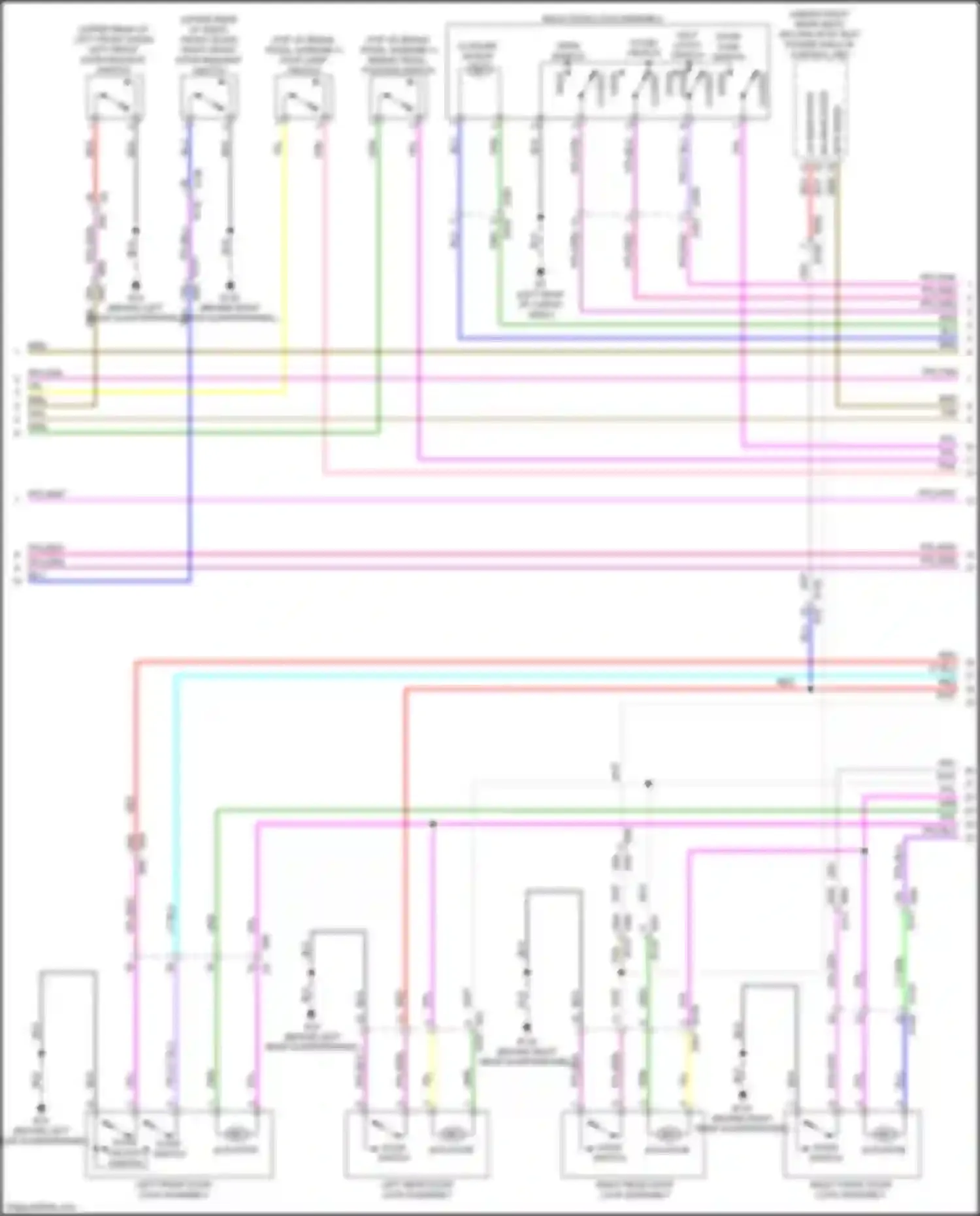 QX60 Infiniti II (2021-2024): Forced entry circuit (2 of 3)