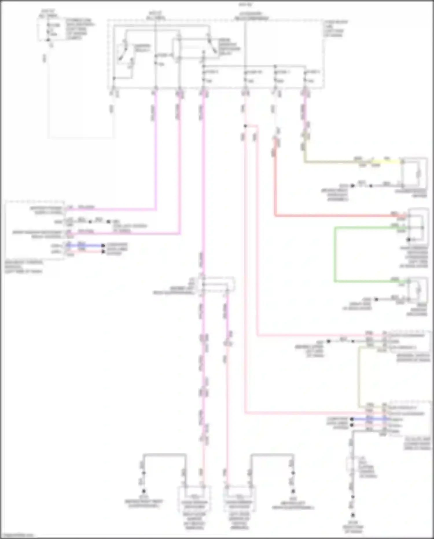 QX60 Infiniti II (2021-2024): Defoggers circuit