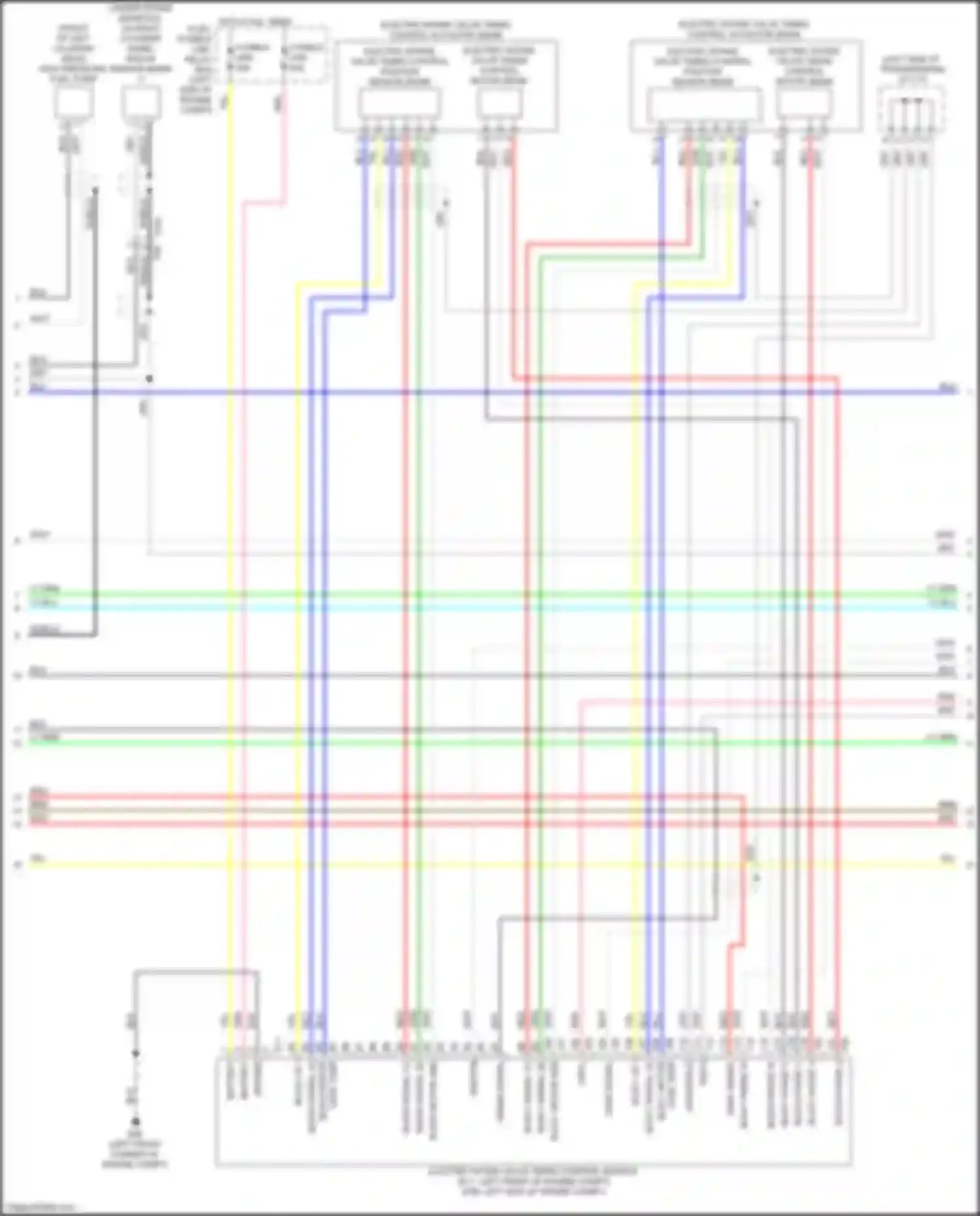 QX60 Infiniti II (2021-2024): Wiring diagram engine performance 3.5l (2 of 7)