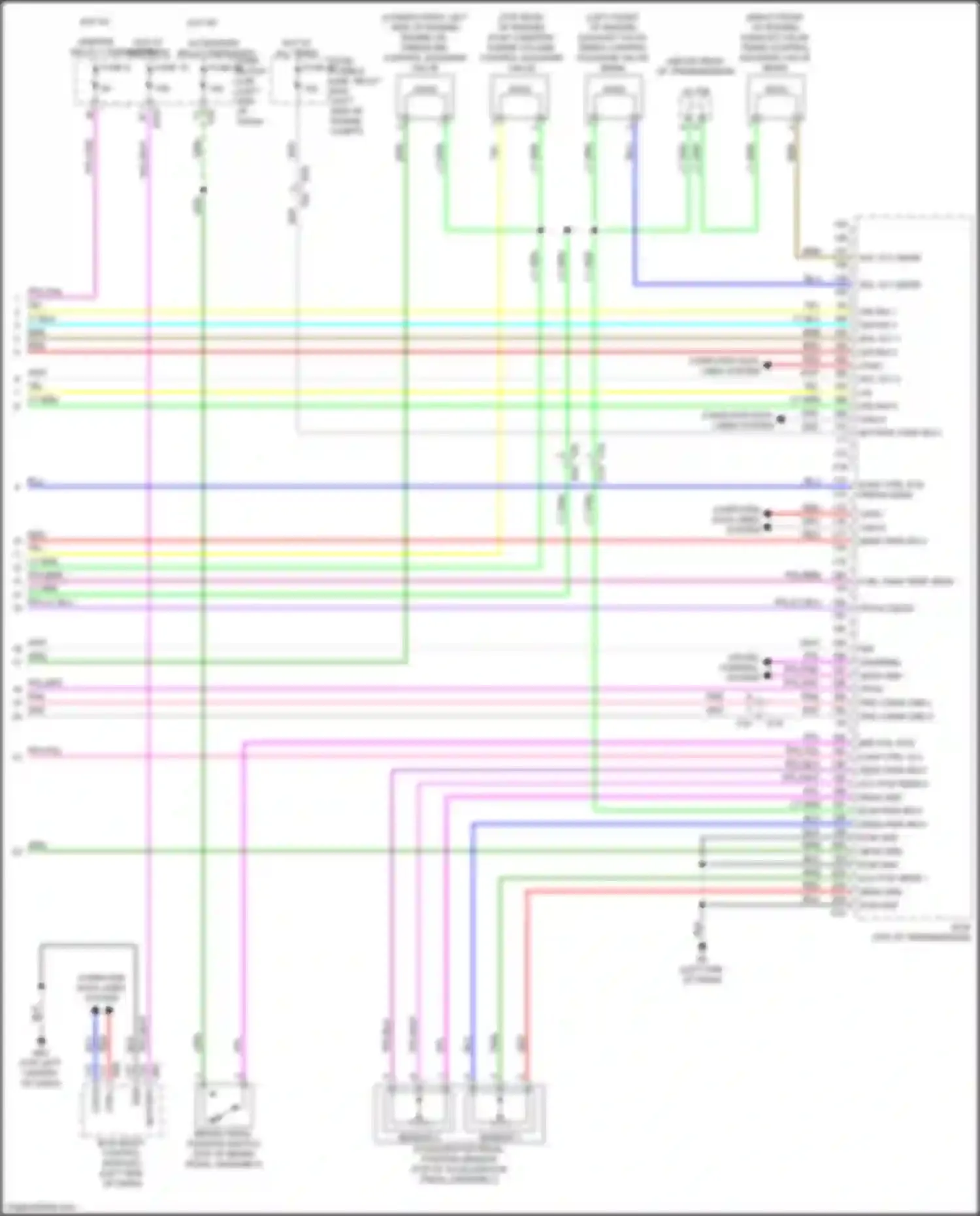 QX60 Infiniti II (2021-2024): Wiring diagram engine performance 3.5l (7 of 7)