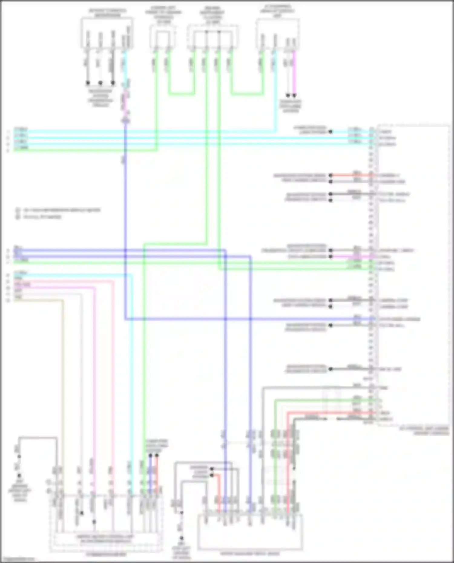QX60 Infiniti II (2021-2024): Navigation circuit, w/o bose (5 of 5)