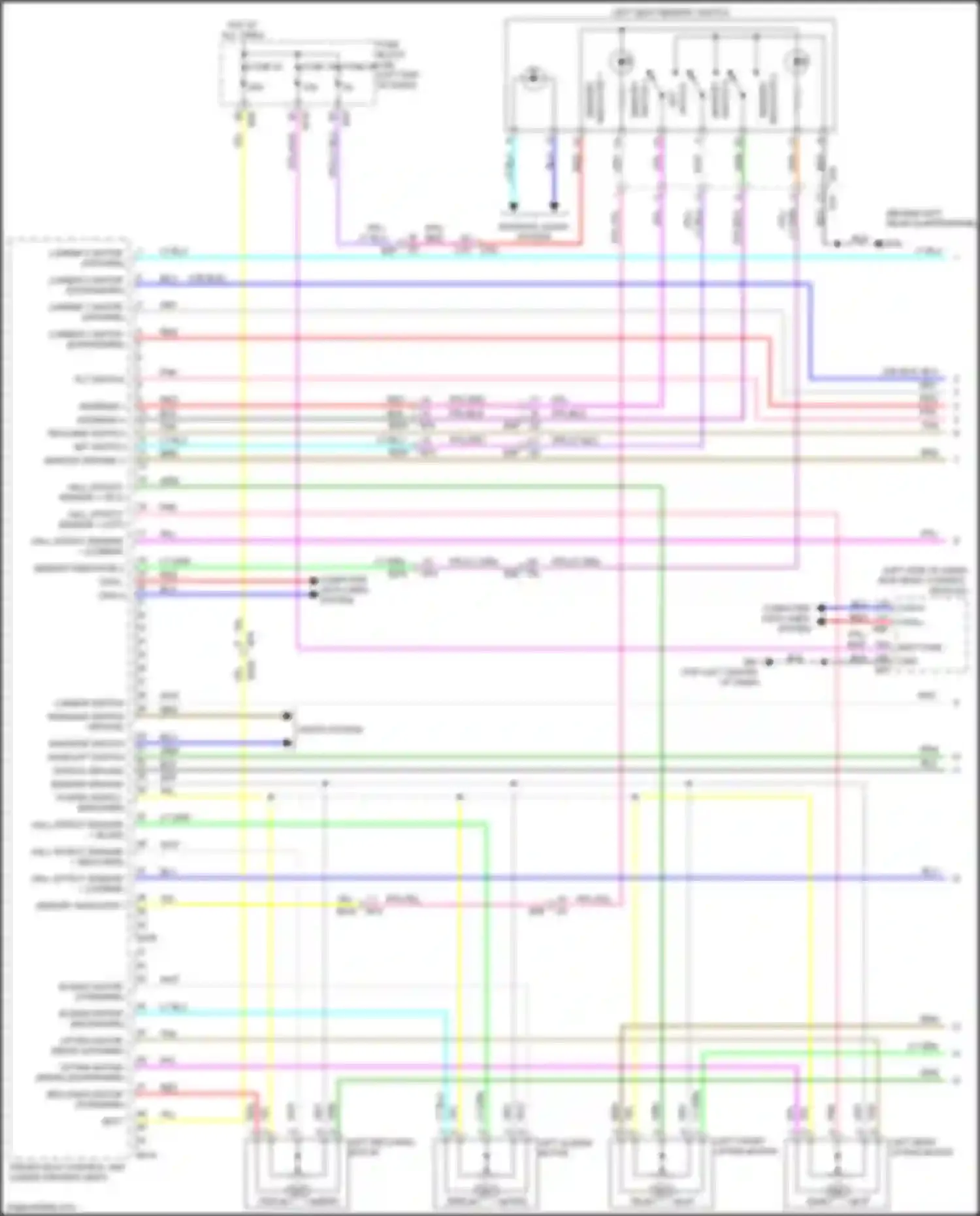 Wiring diagram address 2 for Infiniti QX60 II (2021-2024) (3 of 4)
