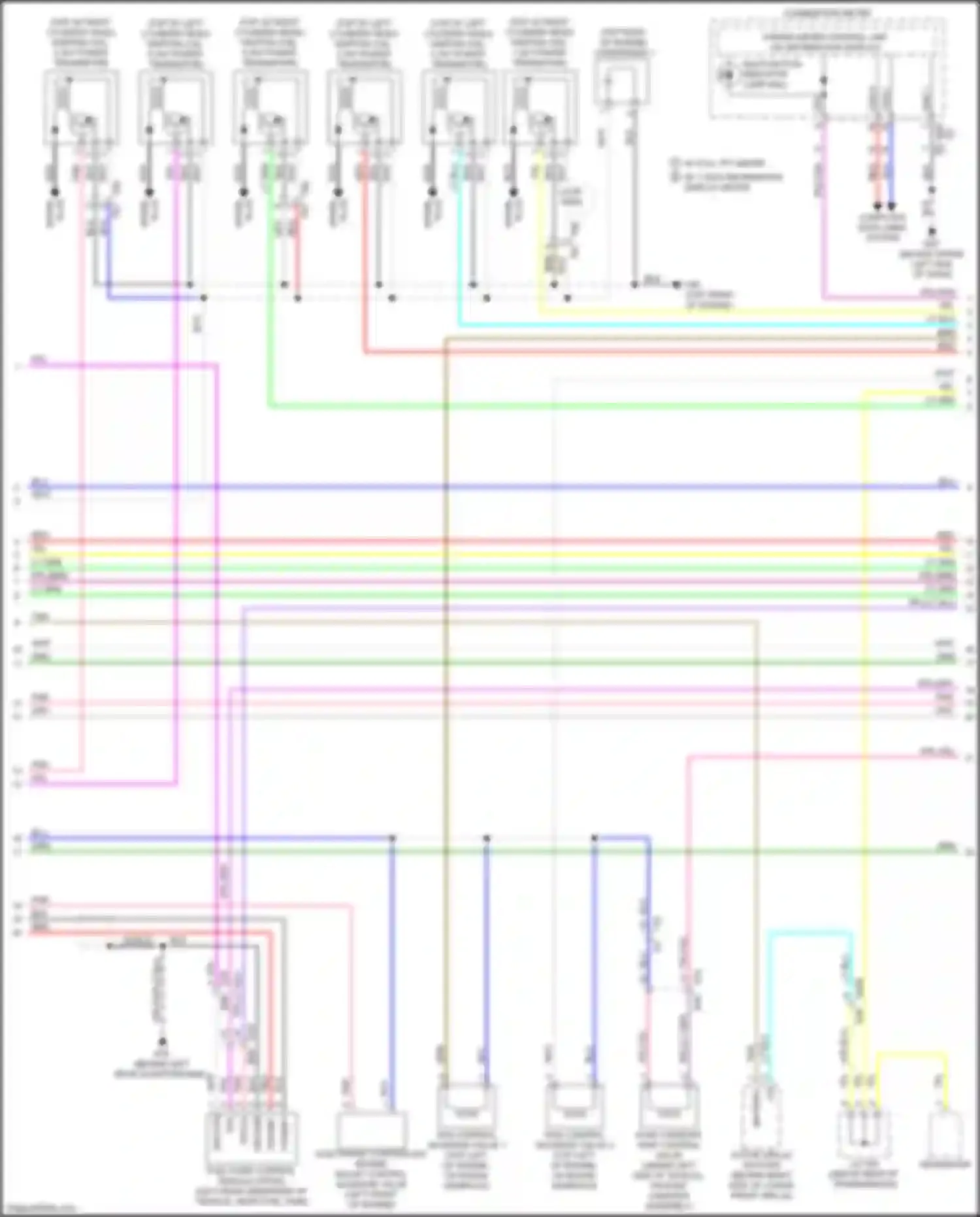Wiring diagram blk for Infiniti QX60 II (2021-2024) (132 of 133)