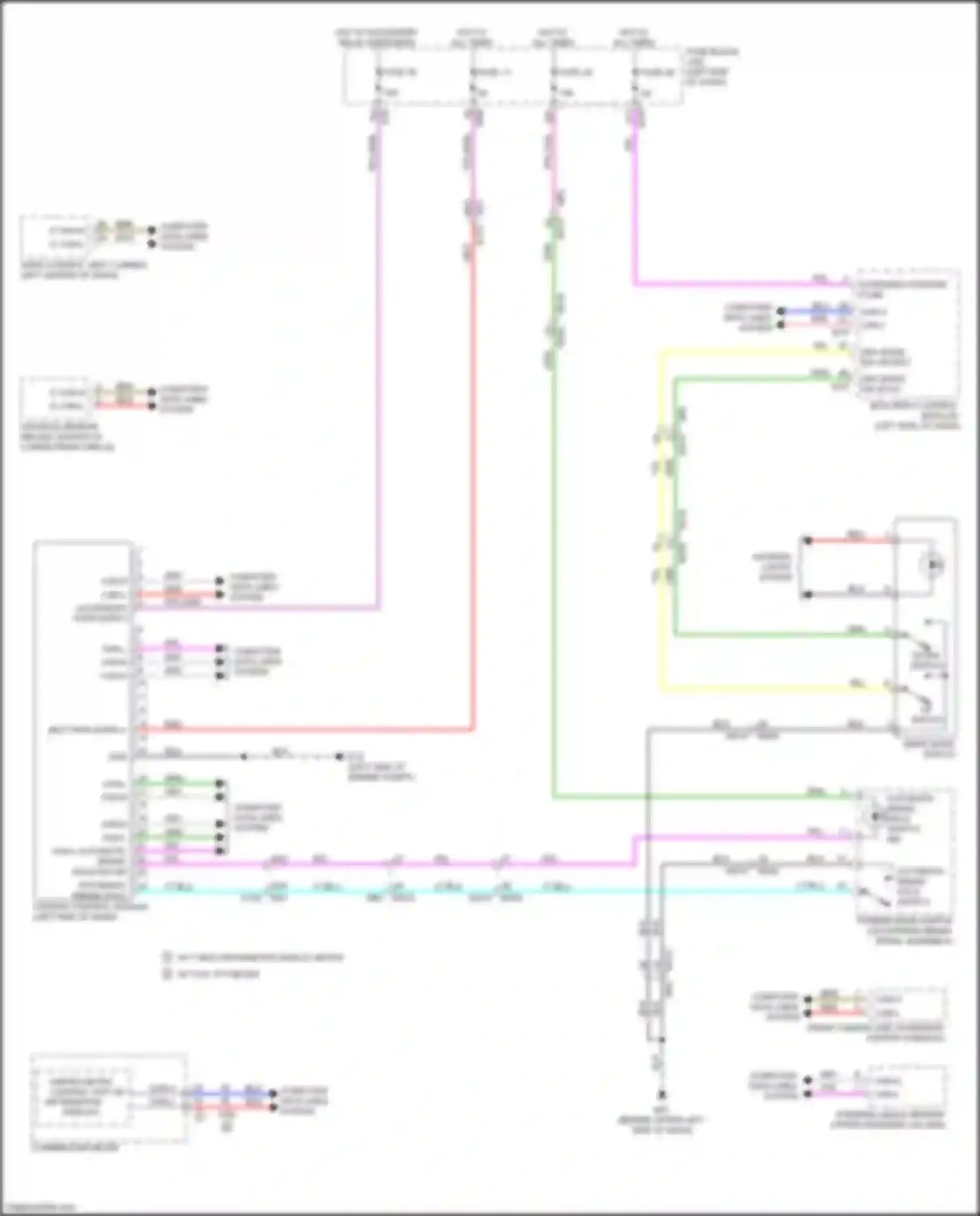 Wiring diagram blk for Infiniti QX60 II (2021-2024) (35 of 133)