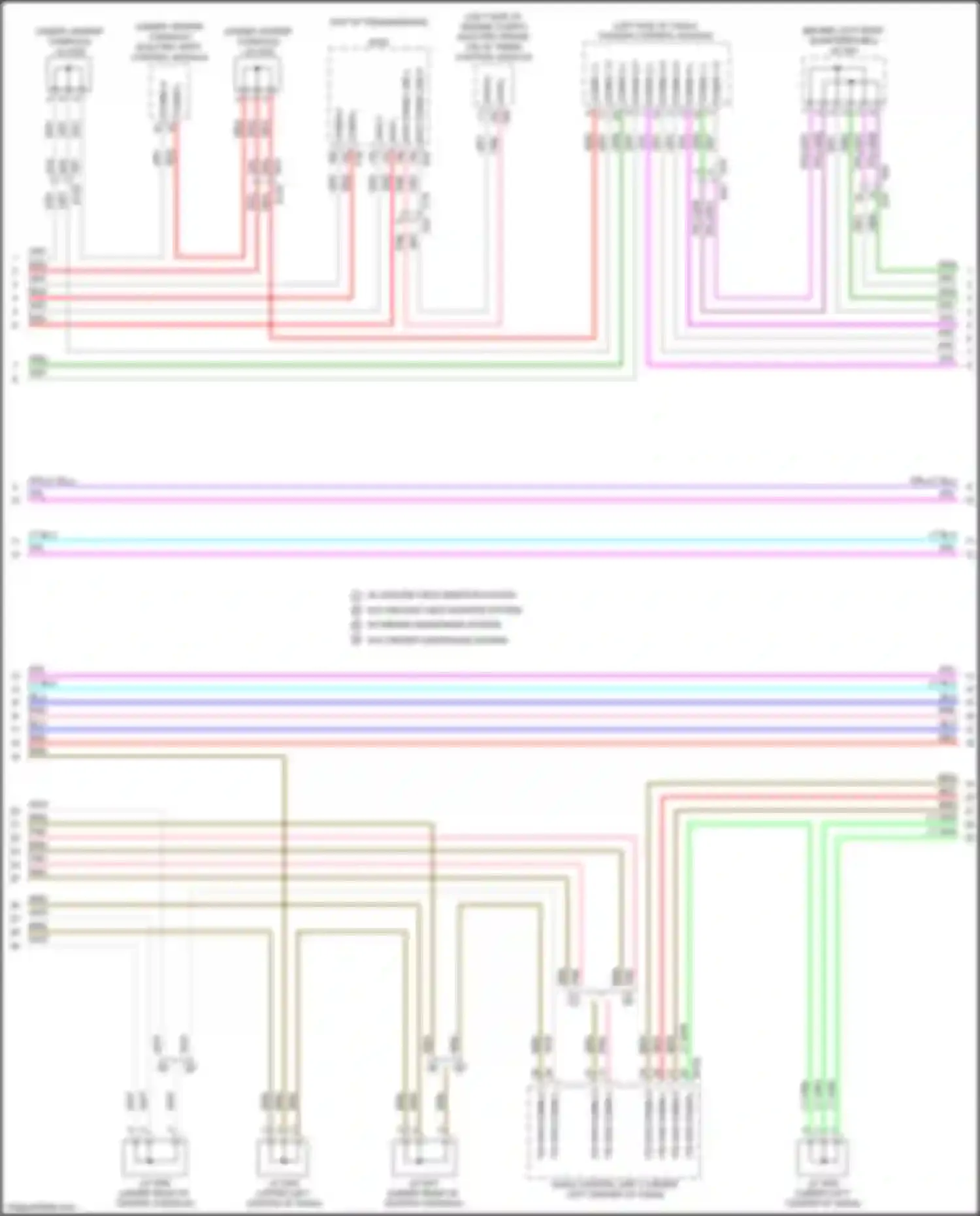 Wiring diagram comm 3-h for Infiniti QX60 II (2021-2024) (1 of 1)