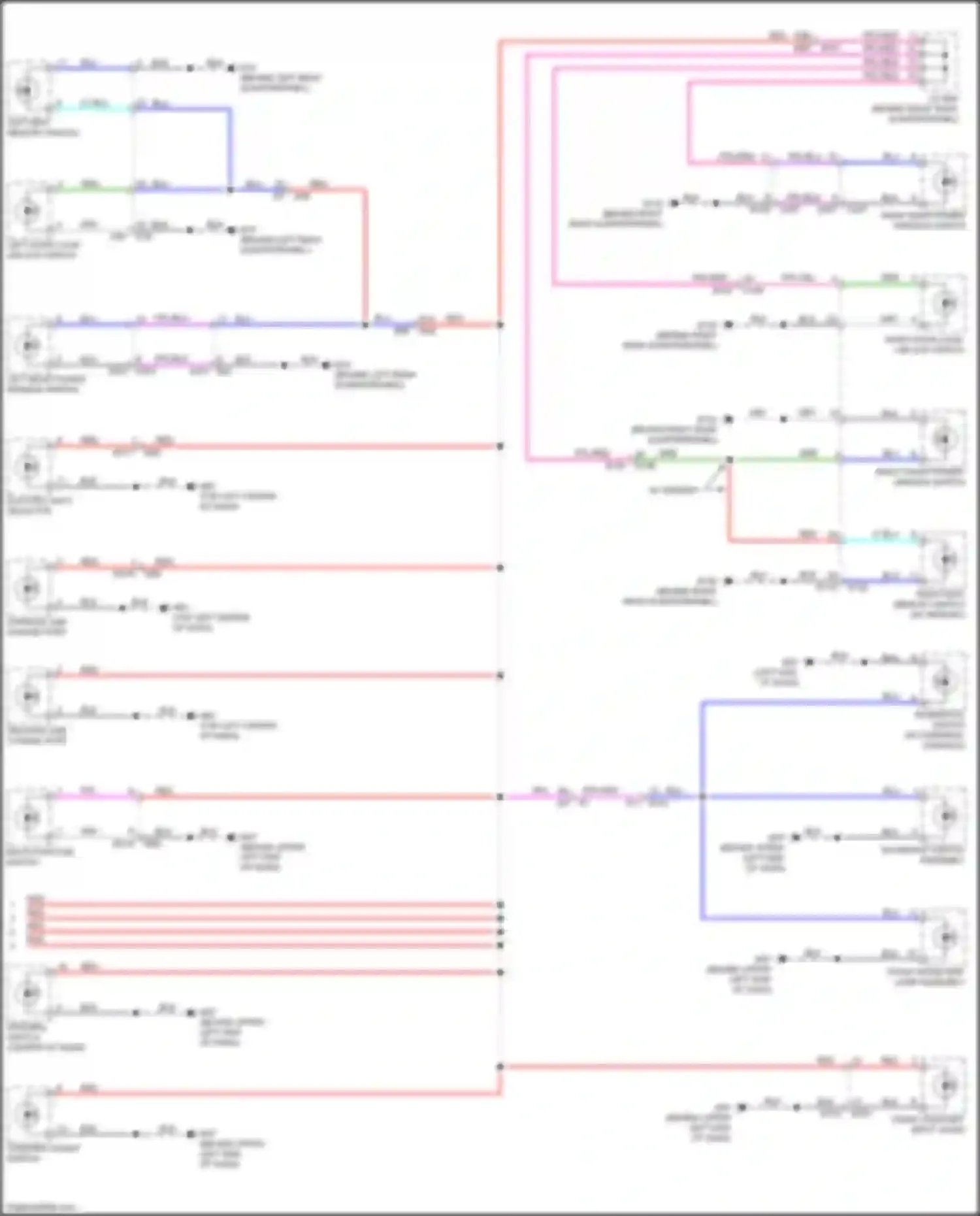 Wiring diagram ppl/blk for Infiniti QX60 II (2021-2024) (7 of 21)
