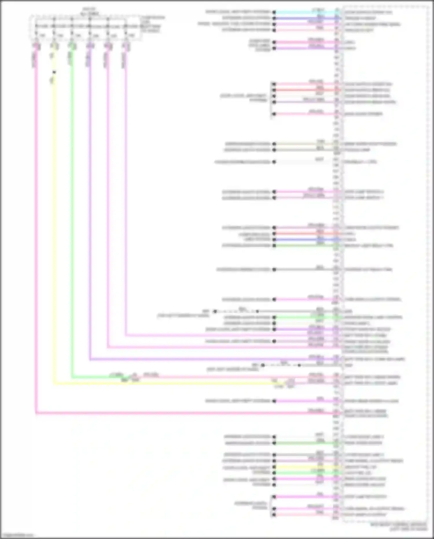 Wiring diagram ppl/grn for Infiniti QX60 II (2021-2024) (33 of 35)